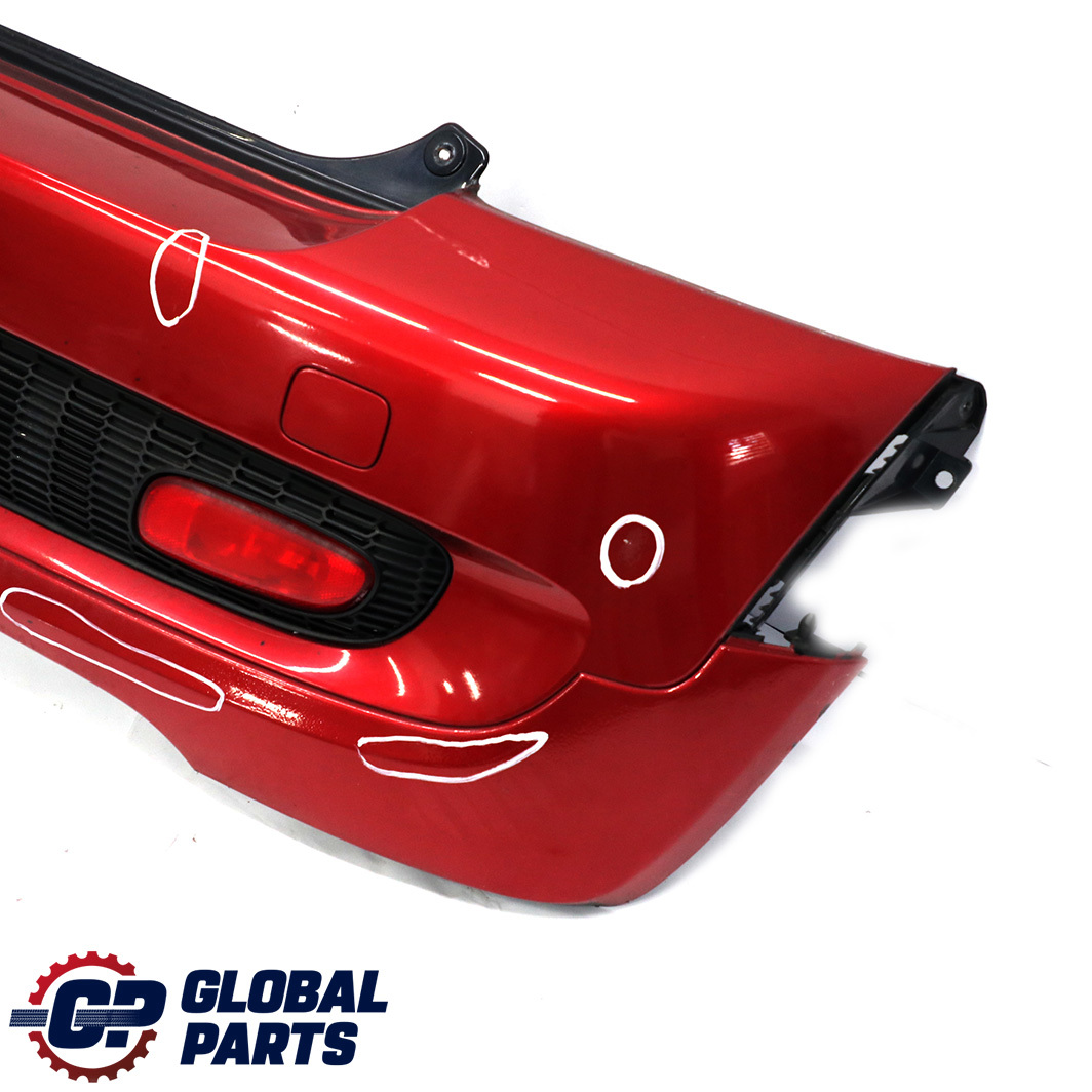 Mini Cooper S R56 R57 Complete Rear Bumper Trim Panel Red Painted