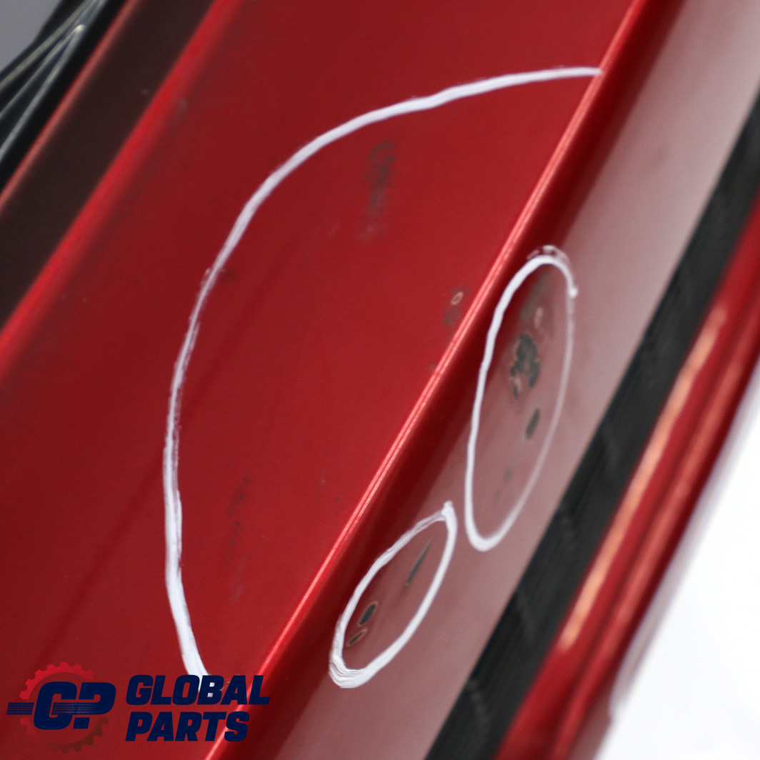 Mini Cooper S R56 R57 Complete Rear Bumper Trim Panel Red Painted