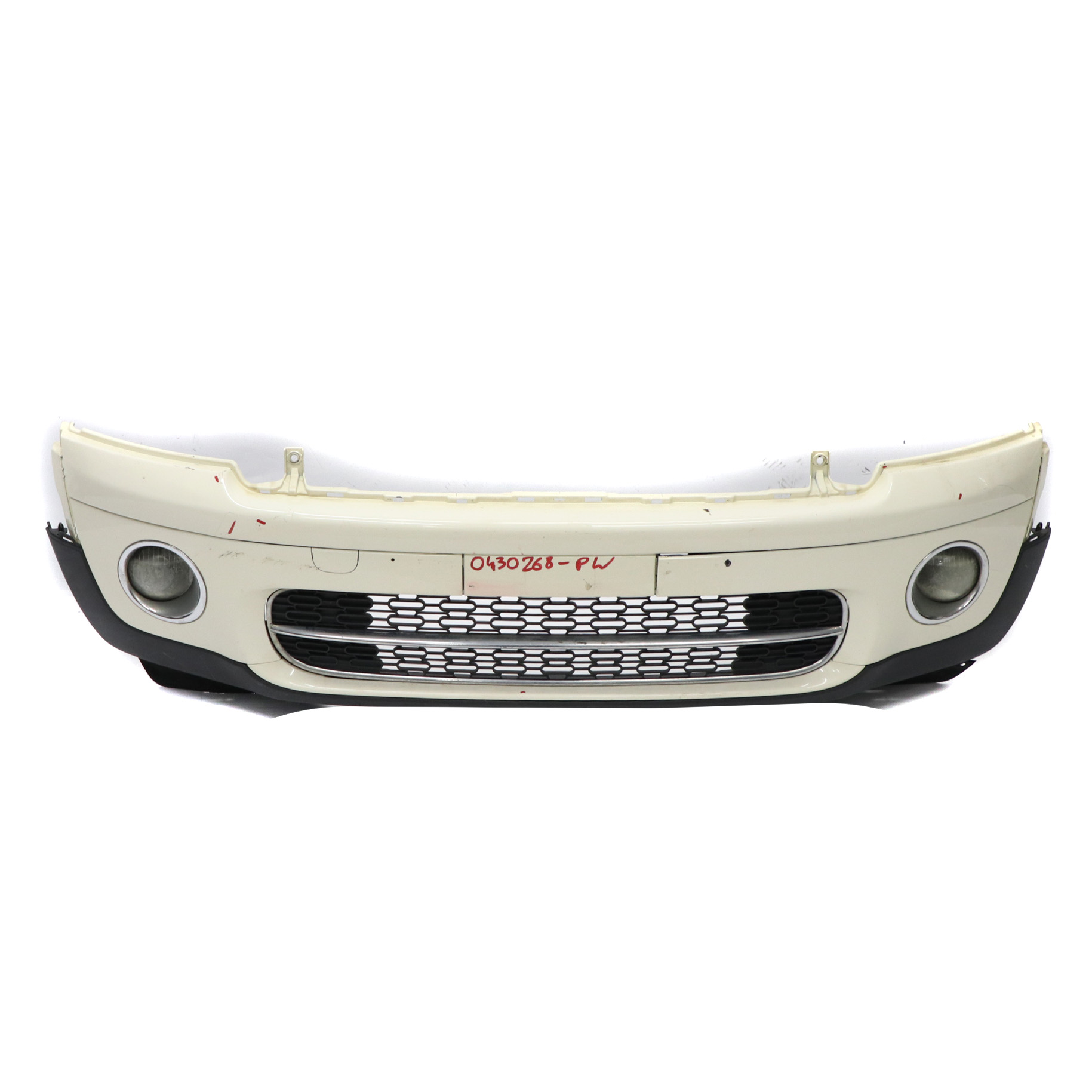 Mini Cooper D R55 R56 Complete Front Bumper Trim Panel Pepper White - 850