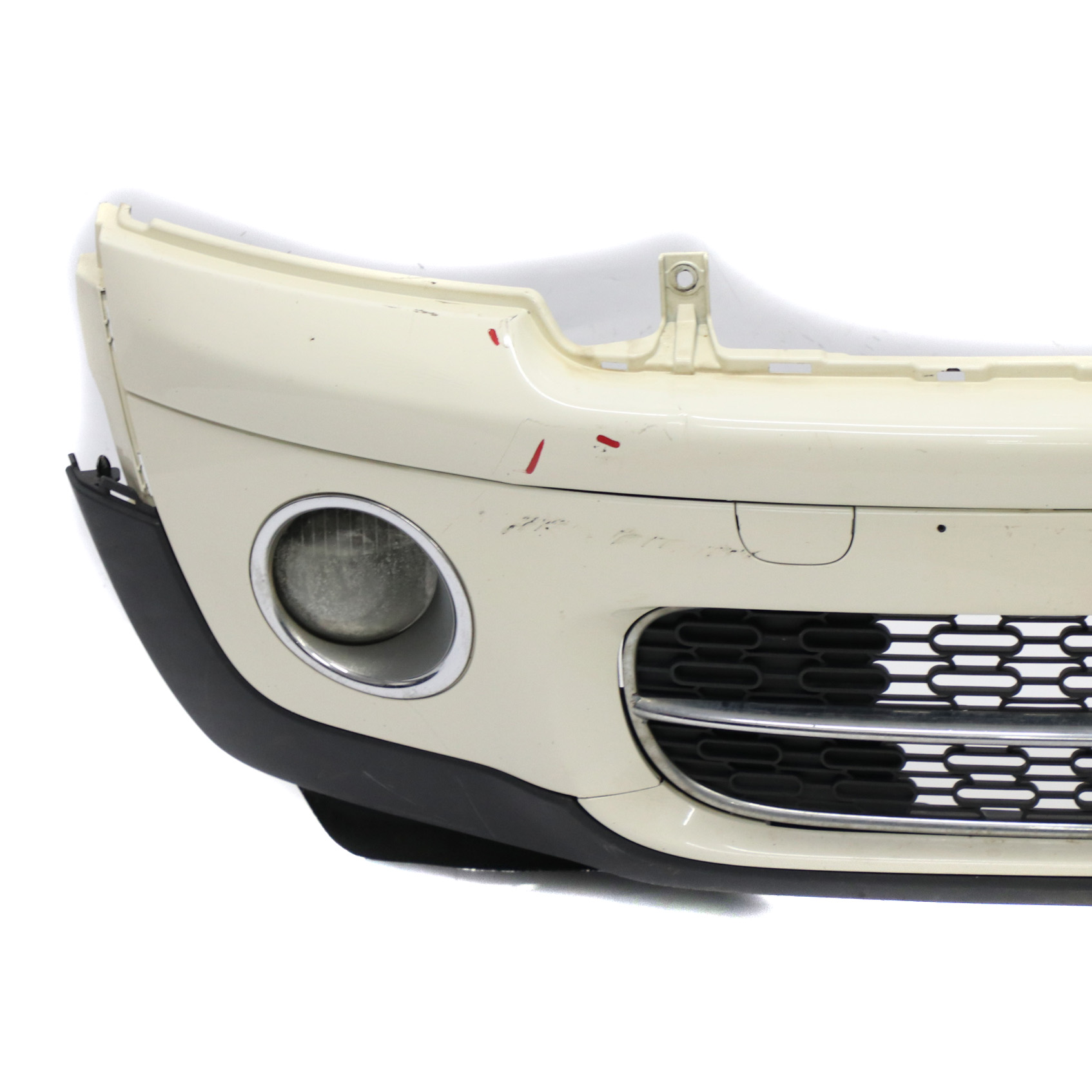 Mini Cooper D R55 R56 Complete Front Bumper Trim Panel Pepper White - 850