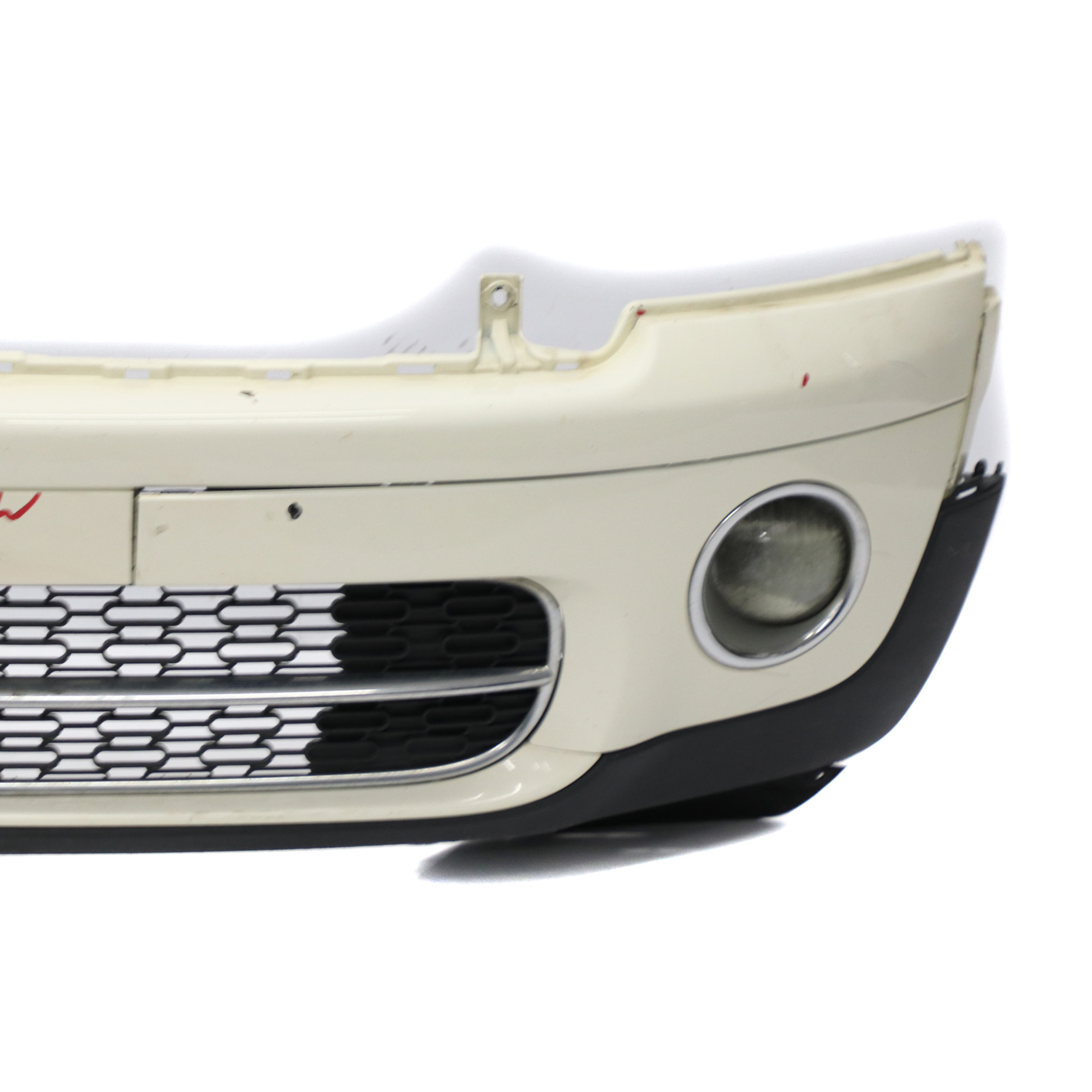 Mini Cooper D R55 R56 Complete Front Bumper Trim Panel Pepper White - 850