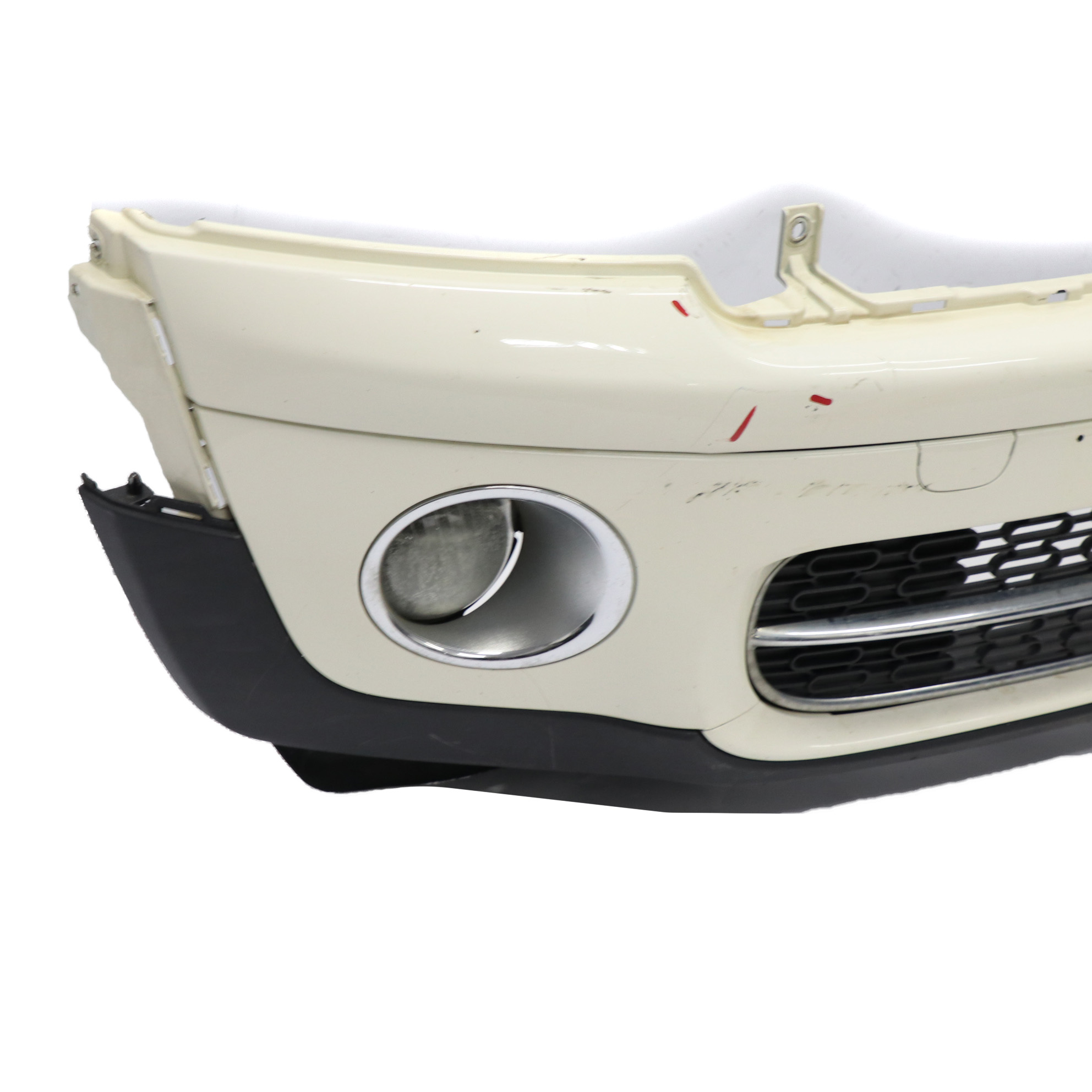 Mini Cooper D R55 R56 Complete Front Bumper Trim Panel Pepper White - 850