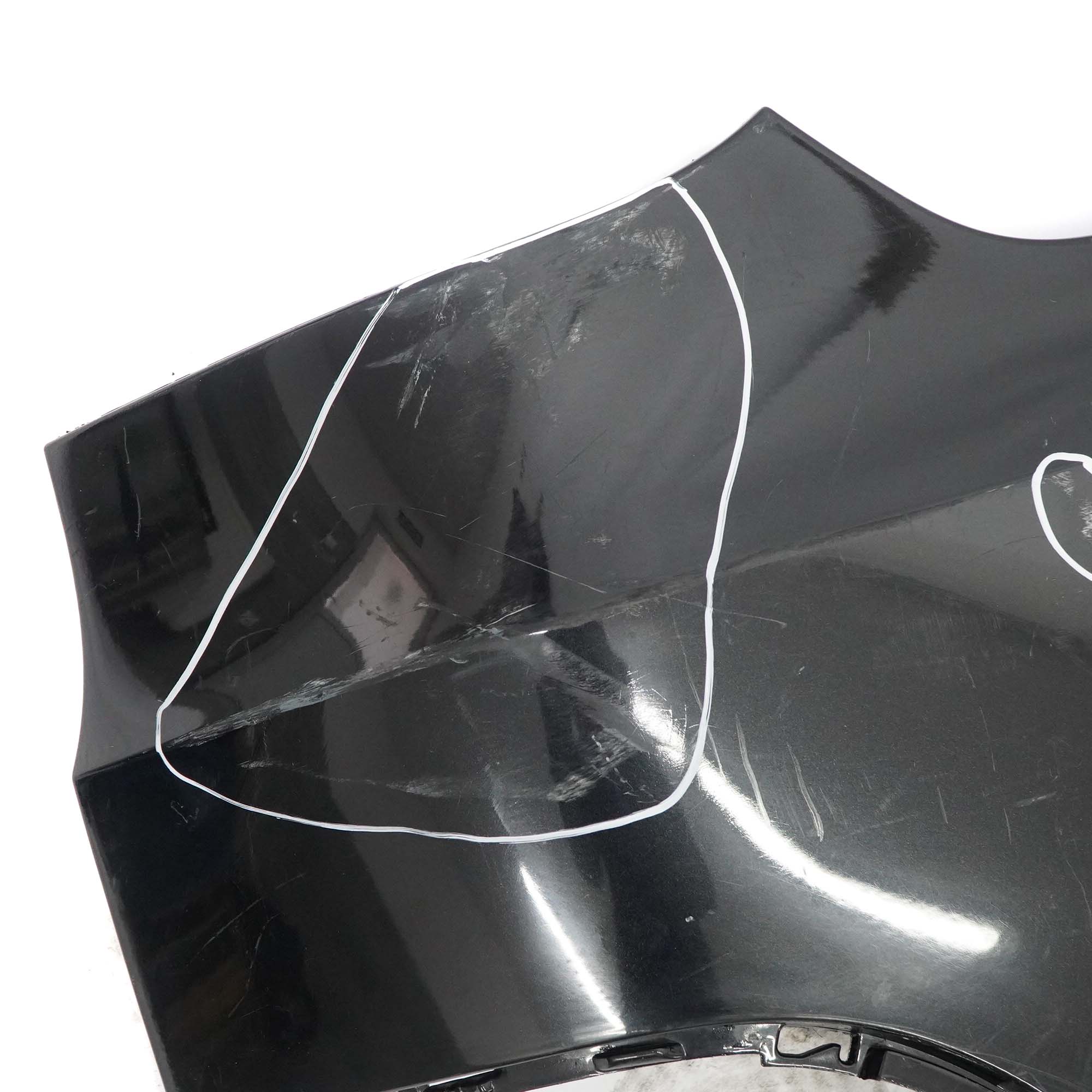 BMW X5 E70 Bumper Corner Rear Right O/S Trim Cover Side Black Sapphire - 475