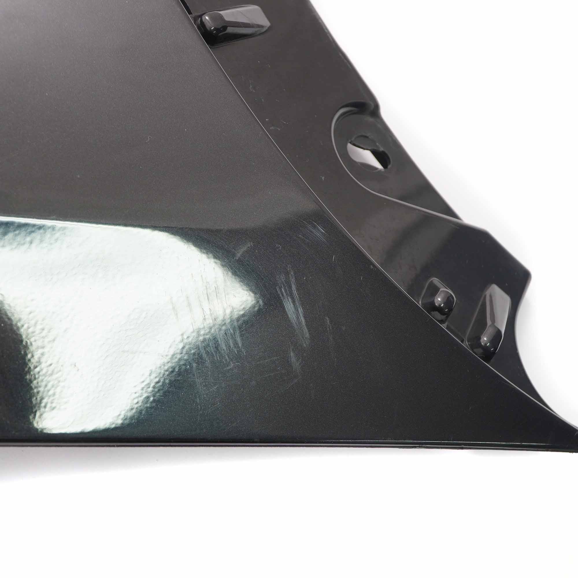 BMW X5 E70 Bumper Corner Rear Left N/S Trim Cover Side Black Sapphire - 475