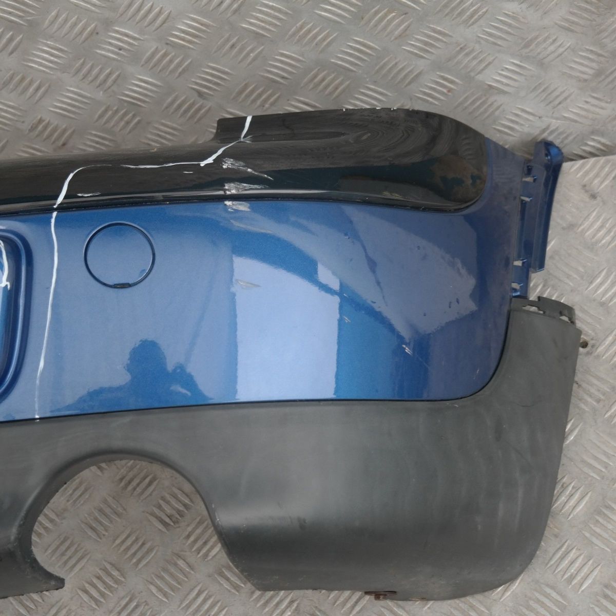 Mini Clubman R55 Rear Bumper Trim Panel Lightning Blue Metallic - A63