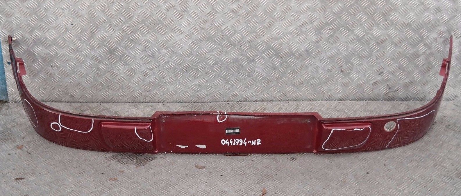 Mini Clubman R55 Rear Bumper Lower Centre Panel Trim Nightfire Red - 857