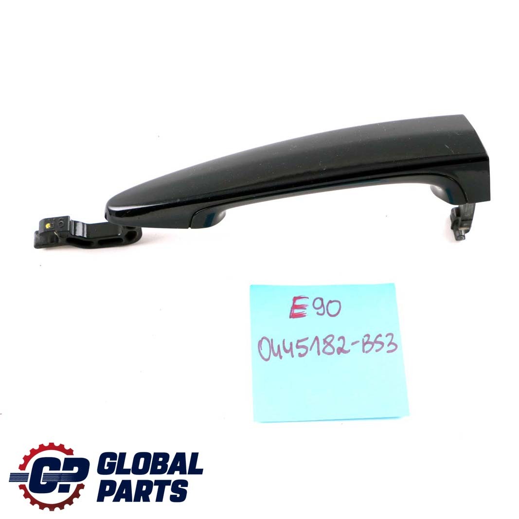 BMW 3 Series 3 E90 E91 Rear Right Grab Handle O/S Black Sapphire Metallic 475