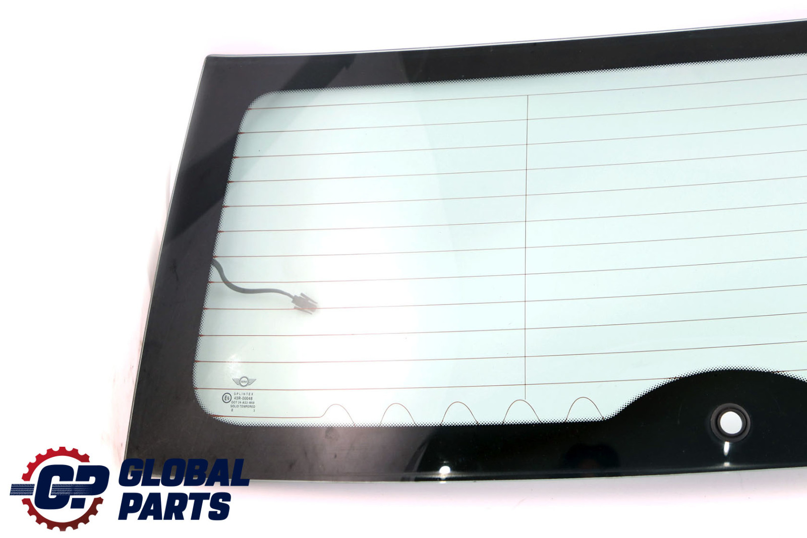 Mini Cooper One R50 R53 Rear Window Glass Green AS2 Trim 0643624