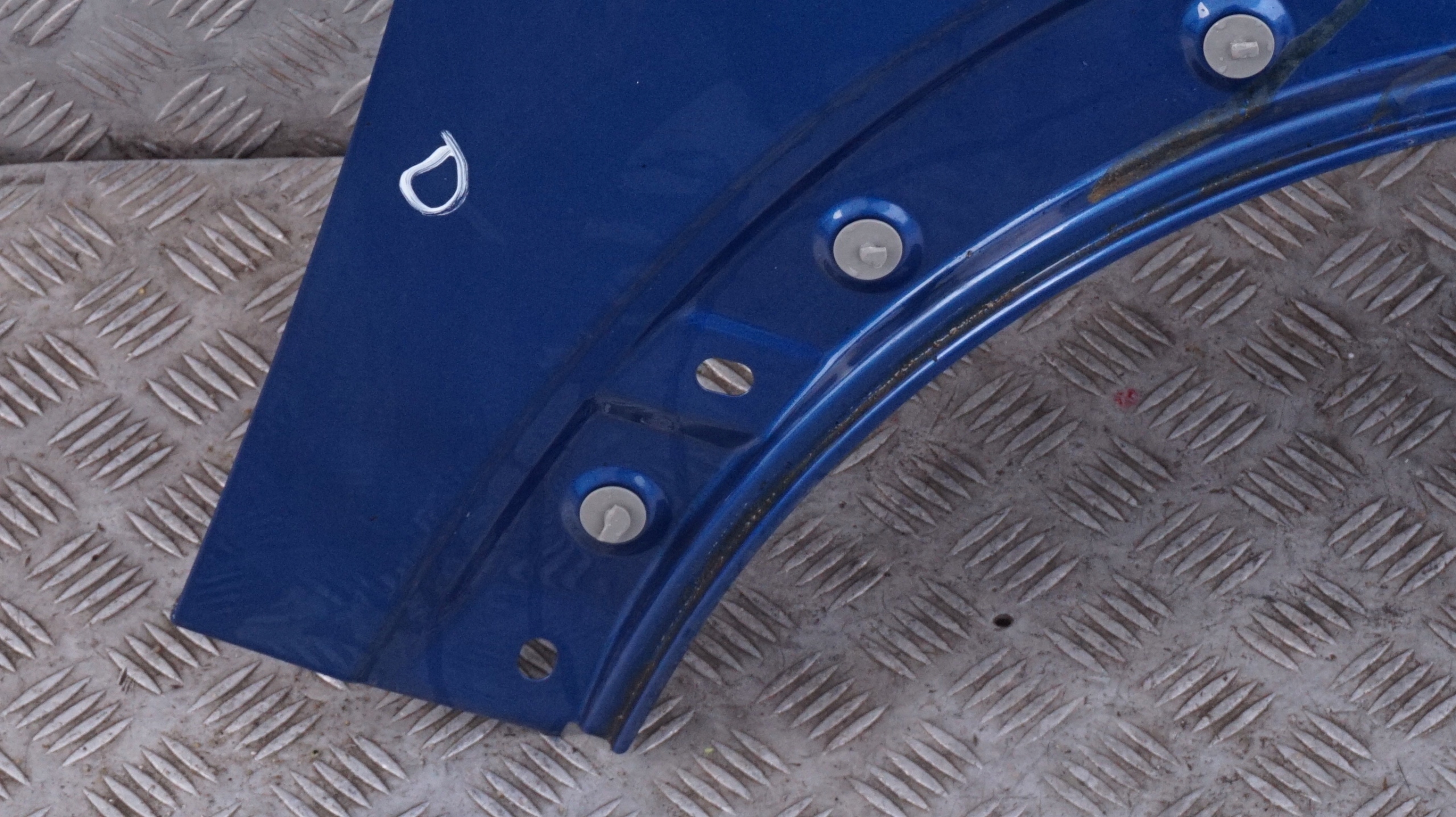 BMW MINI Cooper 11 R55 R56 R5S Side Panel Front Right Wing O/S Lightning Blue