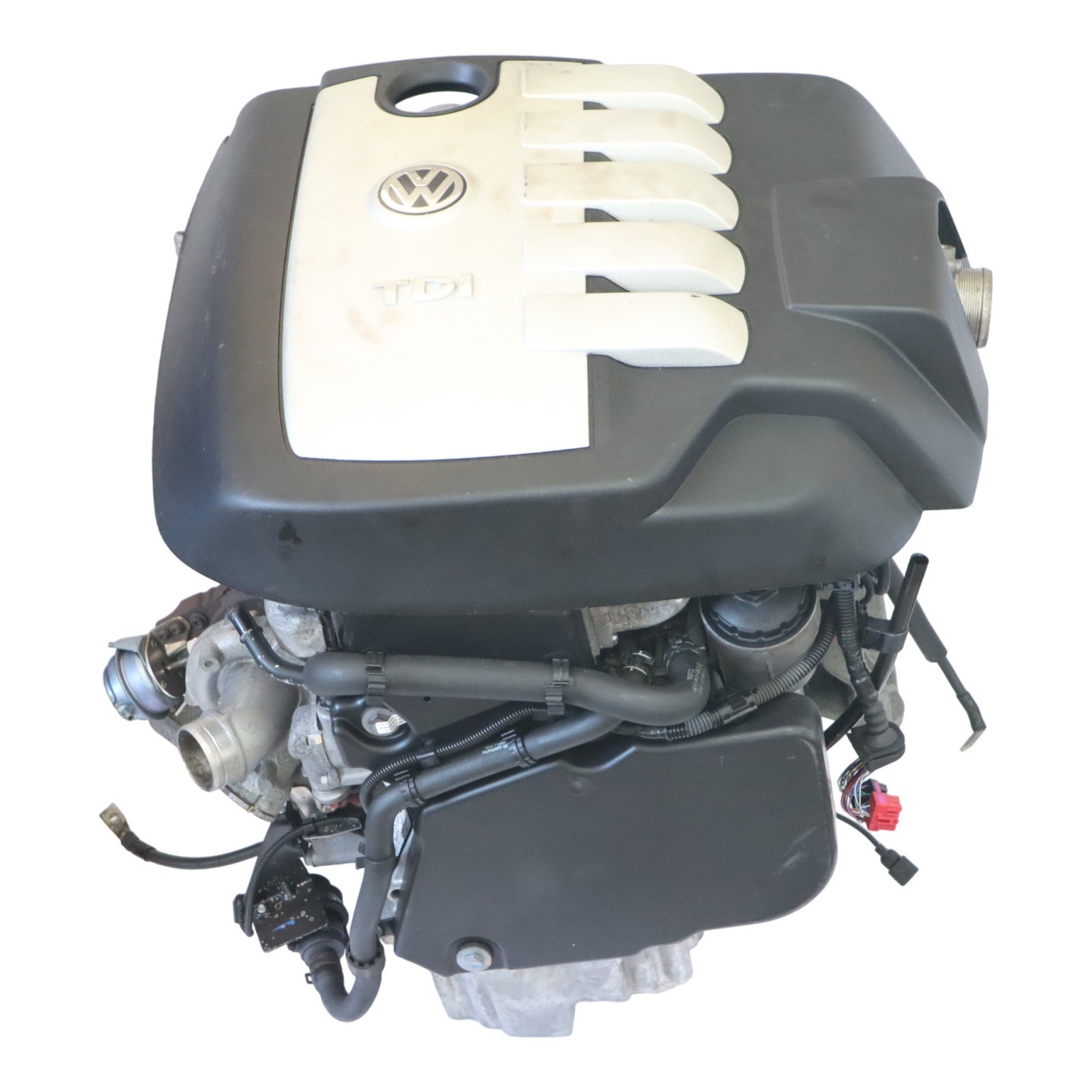 VW Volkswagen Touareg 7L 2.5TDI Kompletter Motor BPE 174PS 159TKM, GARANTIE