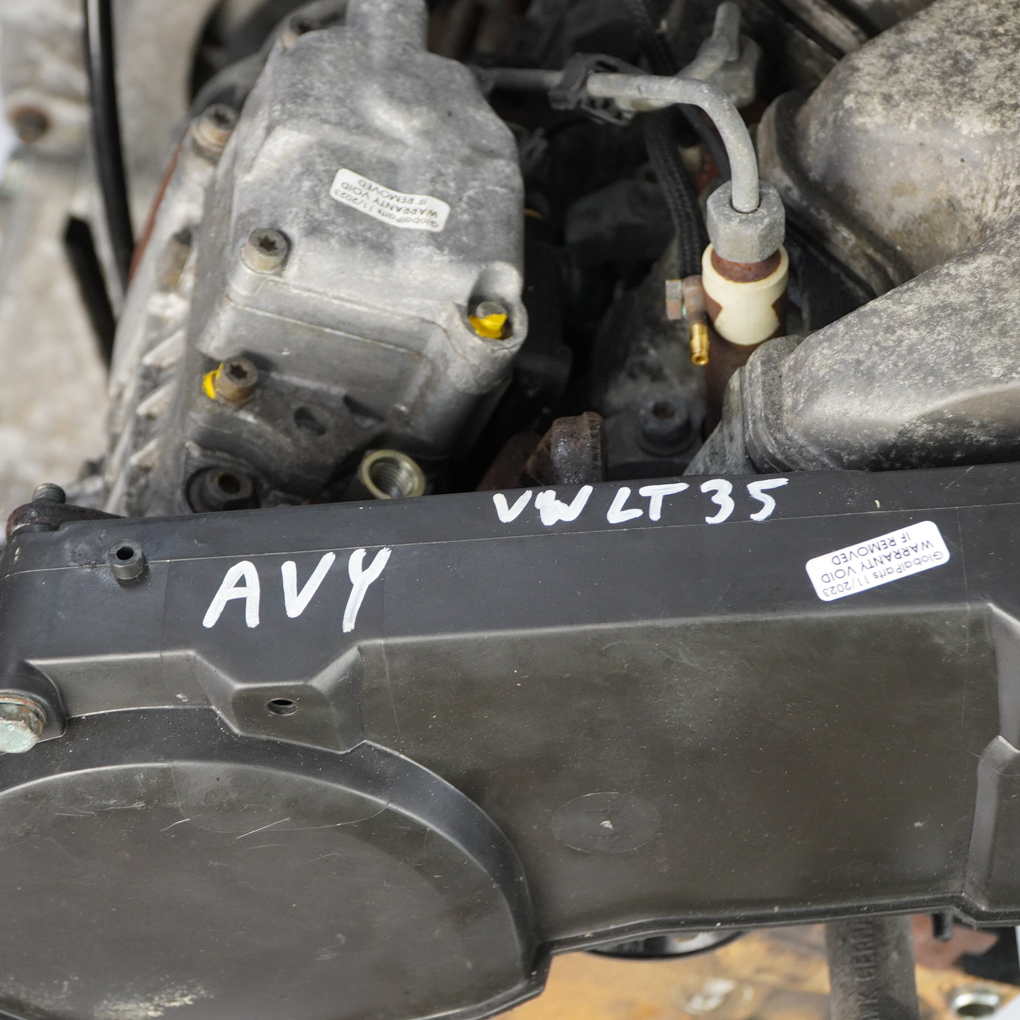 VW Volkswagen LT 35 2.5 TDI Kompletter Motor AVR 109PS 189TKM, GARANTIE