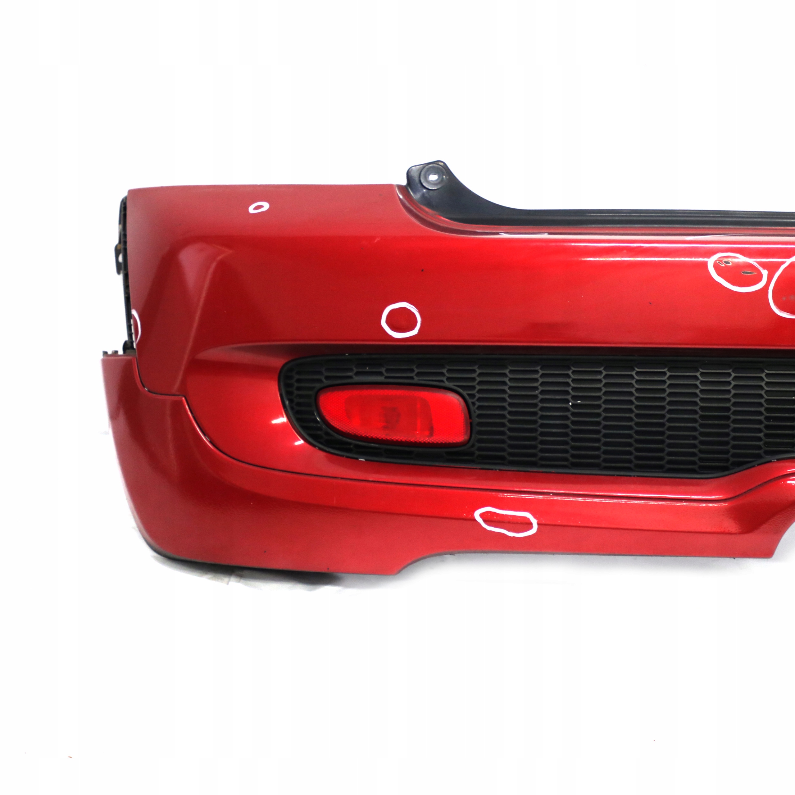 Mini Cooper S R56 R57 Complete Rear Bumper Trim Panel Red Painted