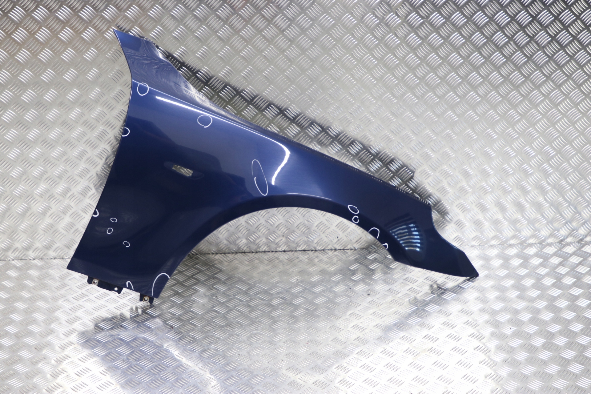 BMW 5 Series E60 E61 2 Front Right Wing Fender Side Panel O/S Mysticblau Blue