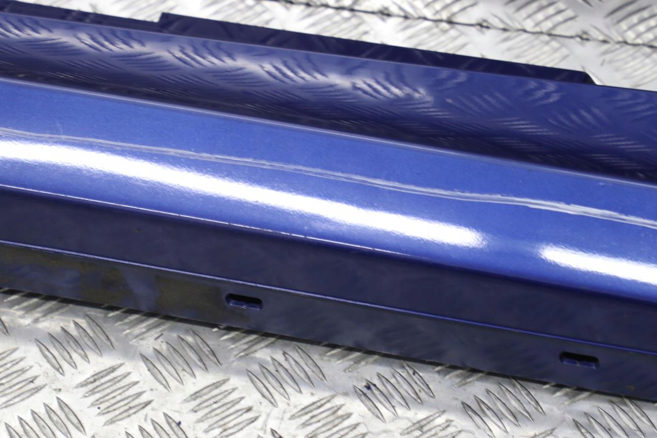 BMW 1 E87 LCI Sill Strip Side Skirt Left N/S Montegoblau Montego Blue - A51