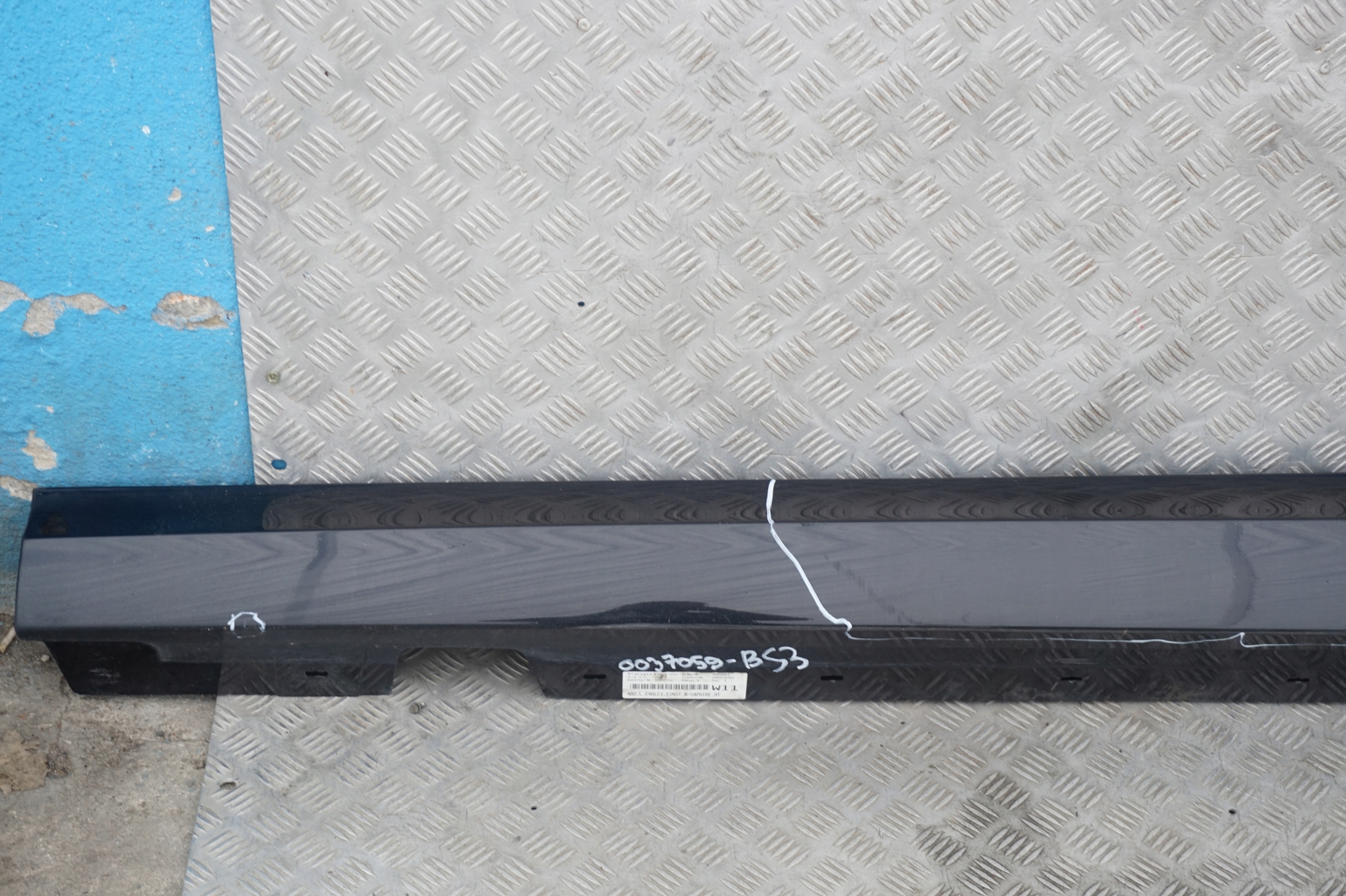 BMW 3 Series E90 E91 LCI Sill Strip Side Skirt Left N/S Black Sapphire - 475