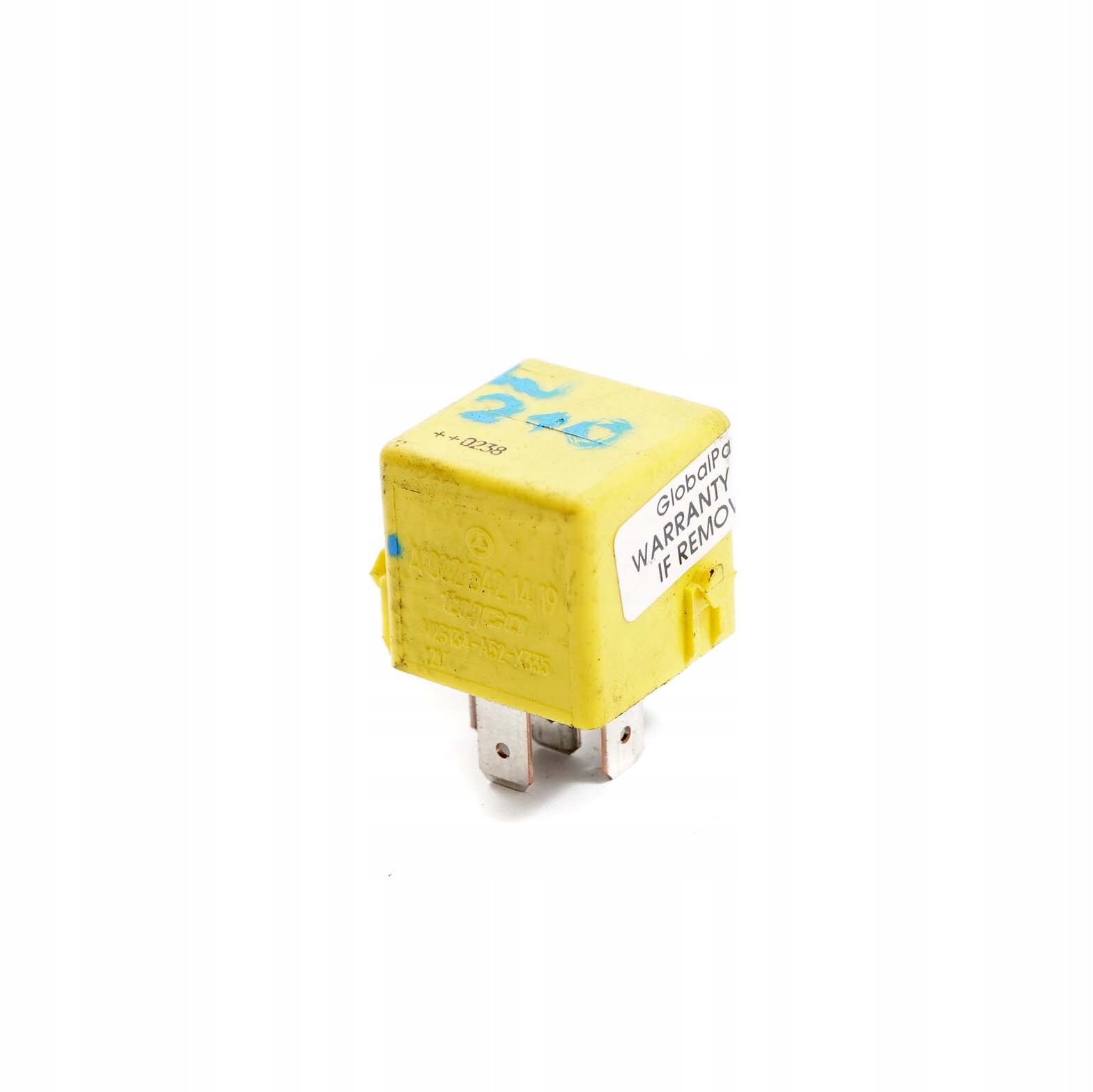 Mercedes A C E M W163 W169 W203 W210 Relay 5-Pin Yellow TYCO A0025421419