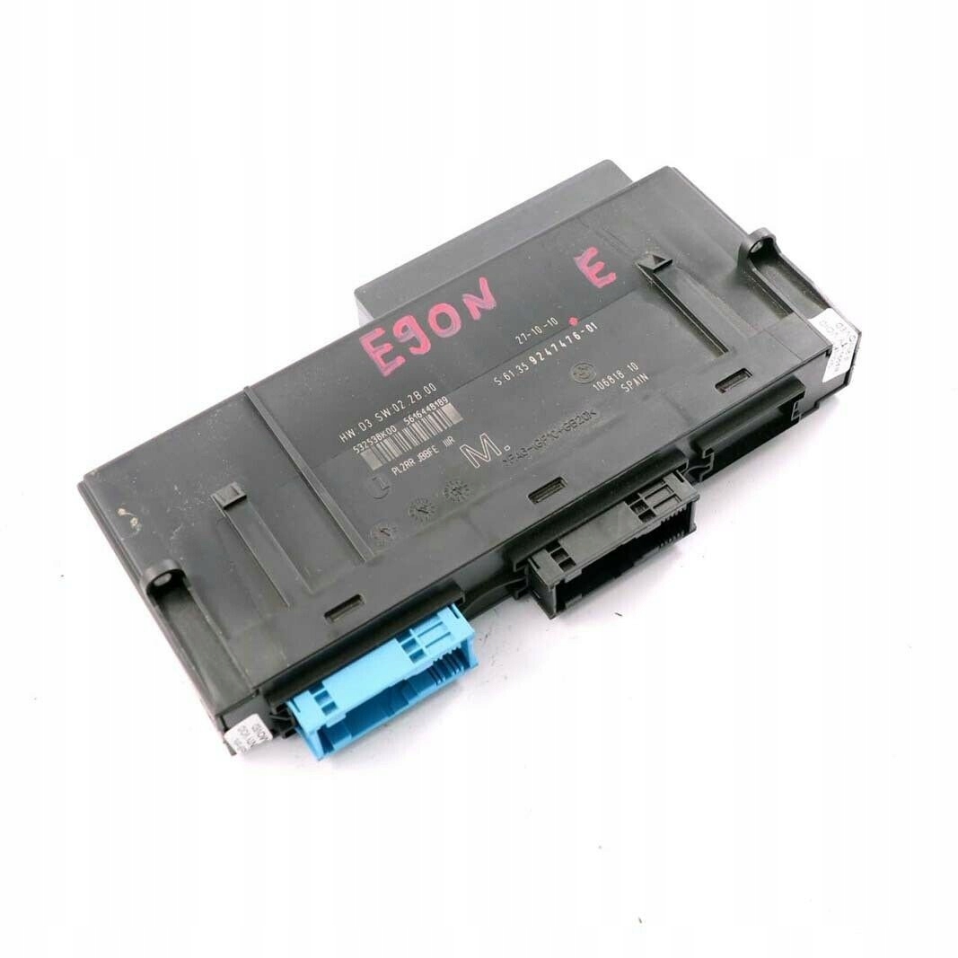 BMW 3 E90 LCI ECU Body Control Module M Anschlussdose PL2RR JBBFE IIIR 9247476