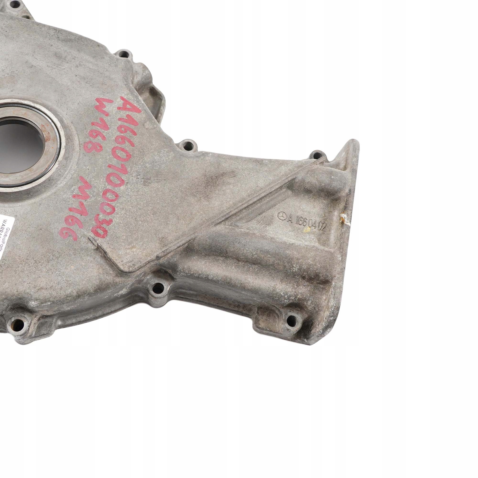 Mercedes-Benz A-Klasse W168 M166 Benzin Motor Gehäuse Stirndeckel A1660100533