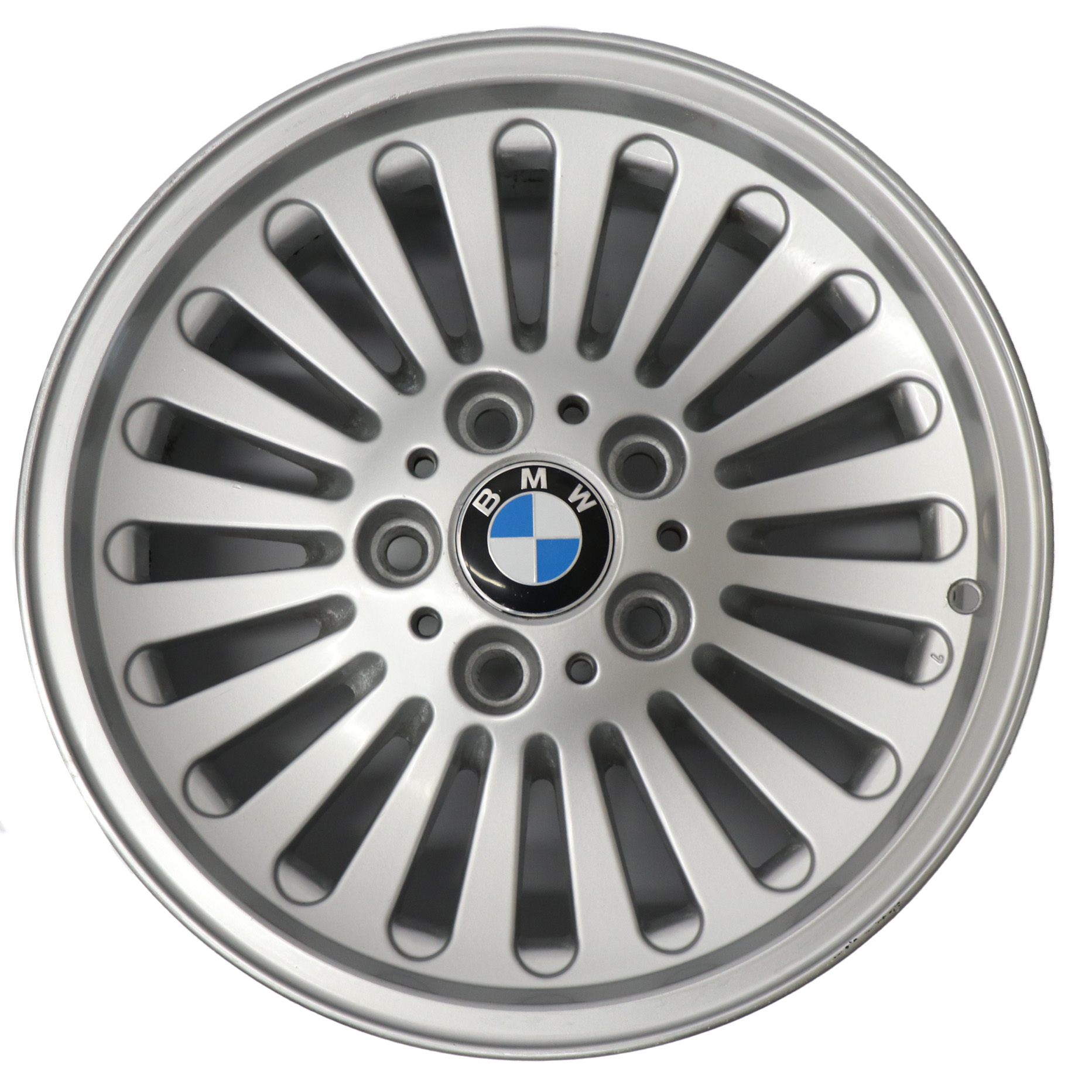 BMW E39 Silver Wheel Light Alloy Rim 7J 16" ET:20 Spoke Styling 33 7842653