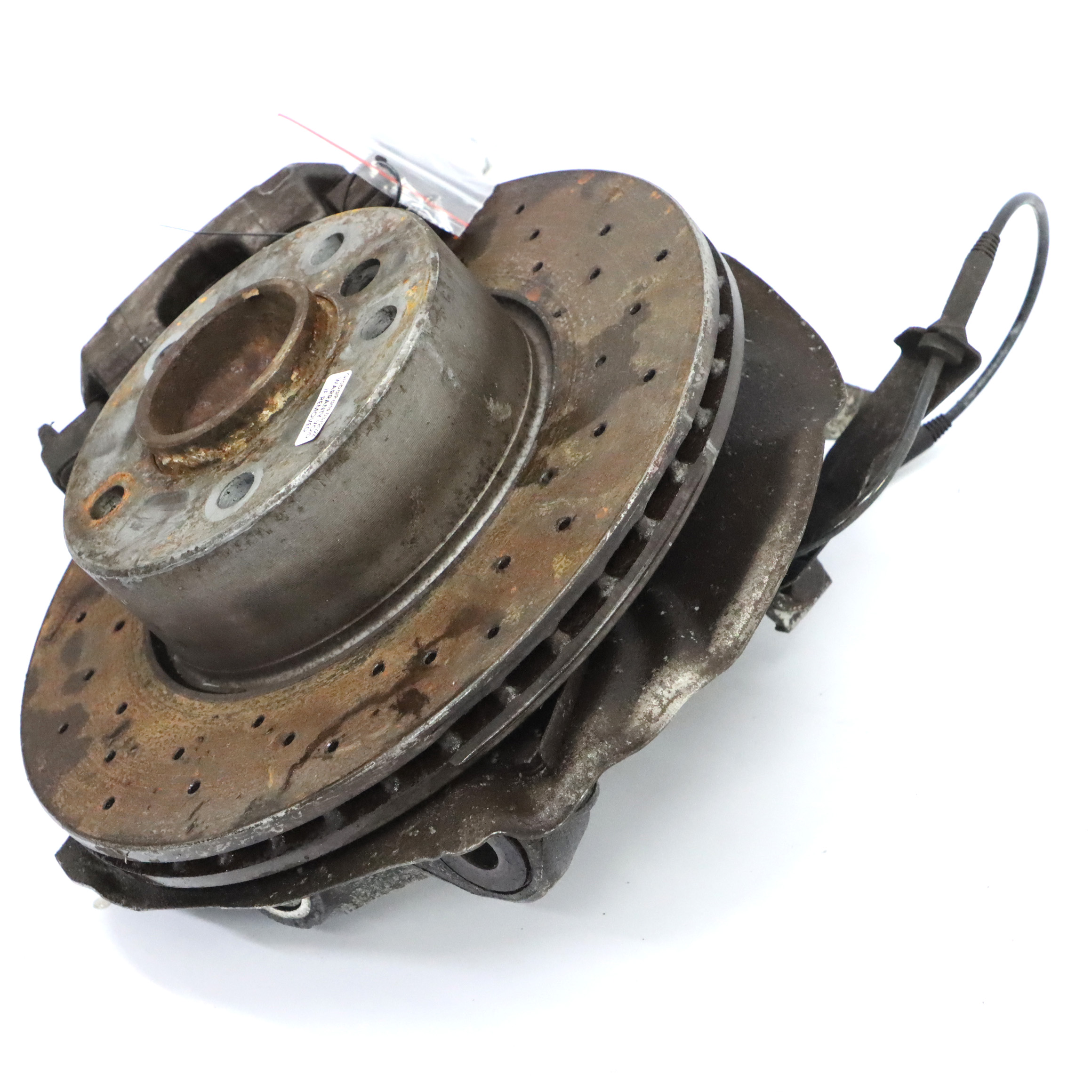 BMW E39 Front Right O/S Wheel Hub Suspension Carrier Brake Disc 1092854