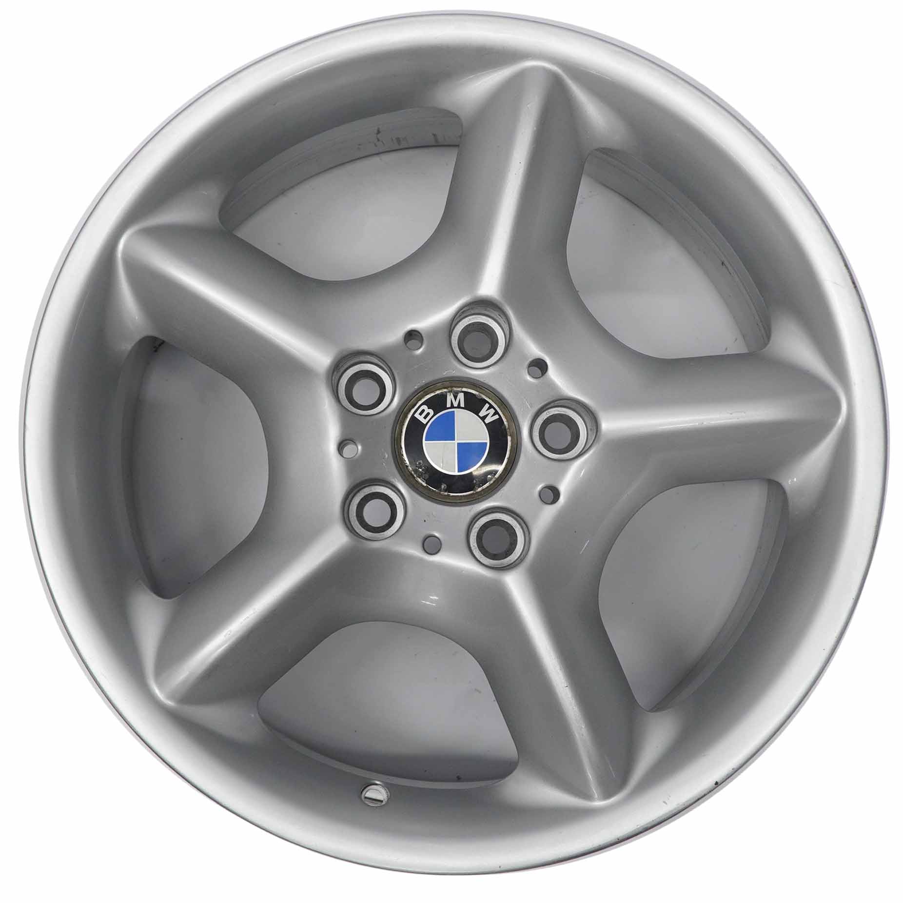 BMW X5 er E53 Silber Alu Felge Alufelge 17" Sternspeiche 57 ET:40 7,5J