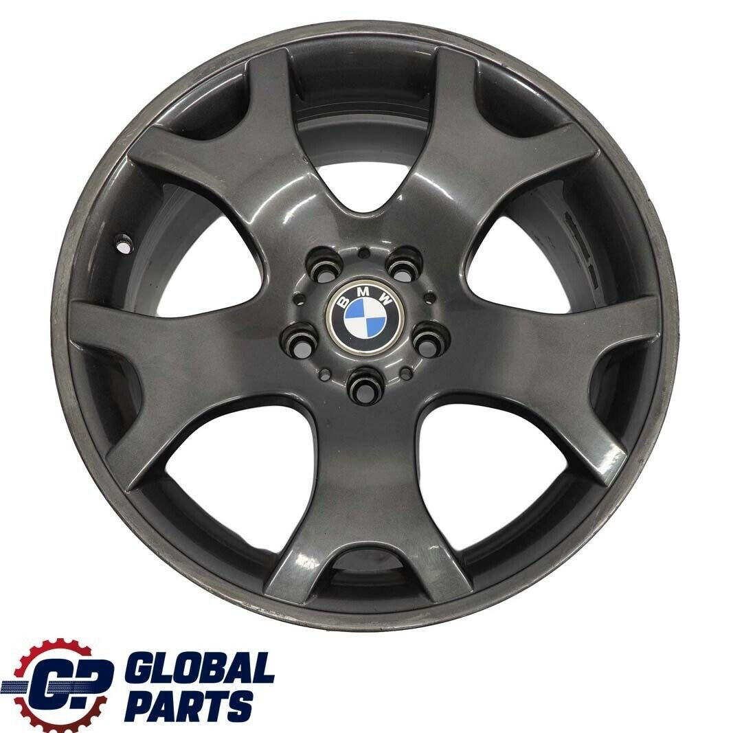 BMW X5 E53 Grau Hinten Alu Felge Alufelge 19" V-Speiche 63 ET:45 10J 1096228