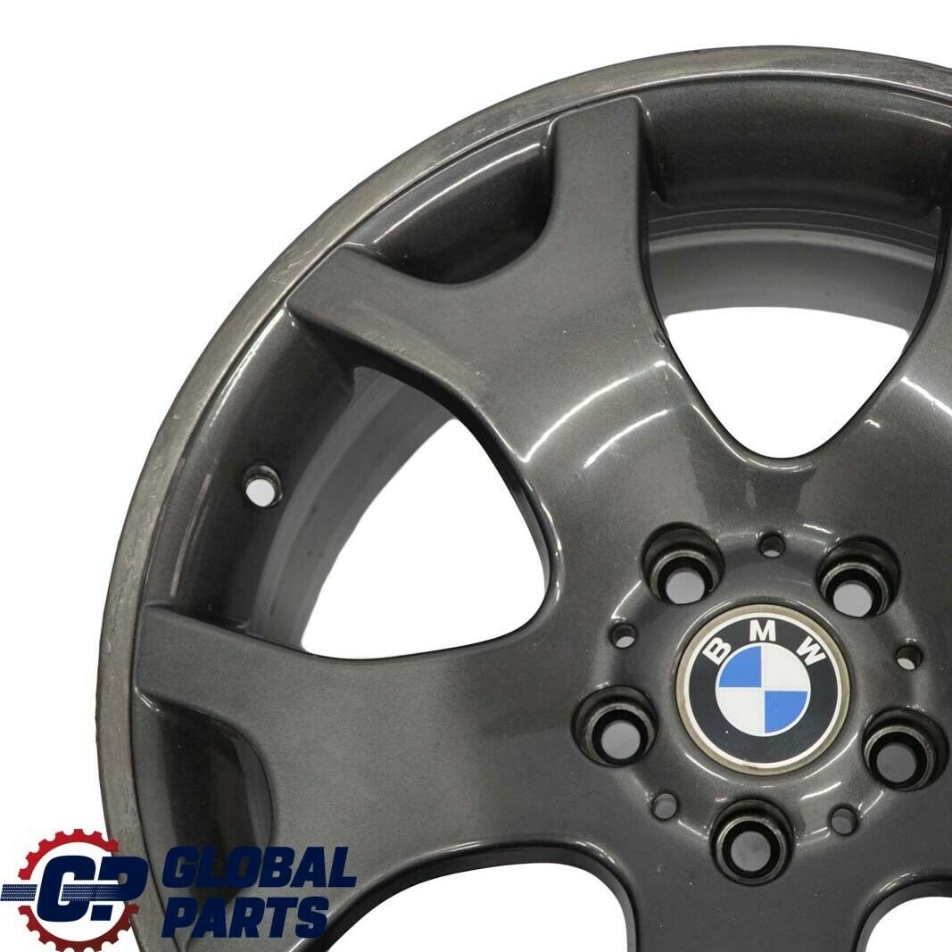 BMW X5 E53 Grau Hinten Alu Felge Alufelge 19" V-Speiche 63 ET:45 10J 1096228