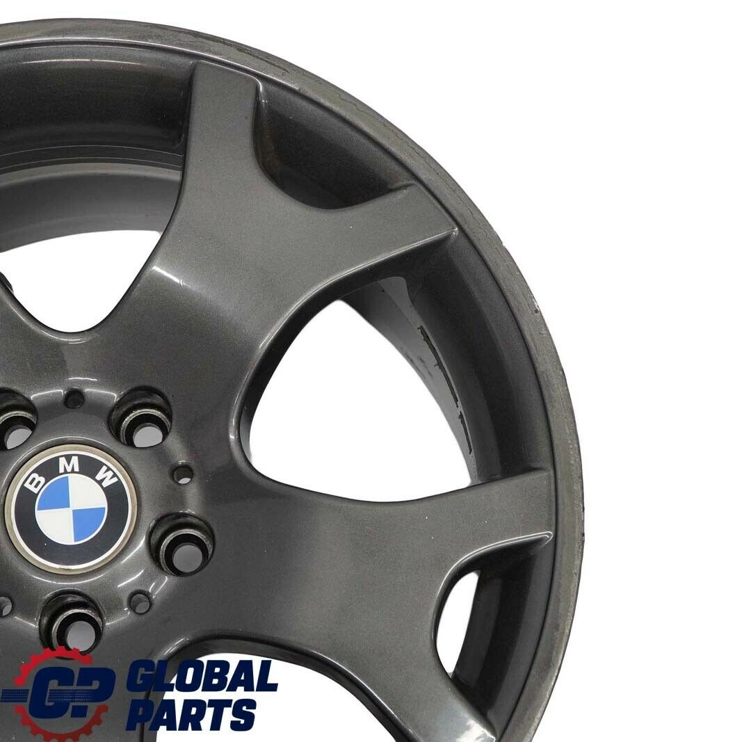 BMW X5 E53 Grau Hinten Alu Felge Alufelge 19" V-Speiche 63 ET:45 10J 1096228