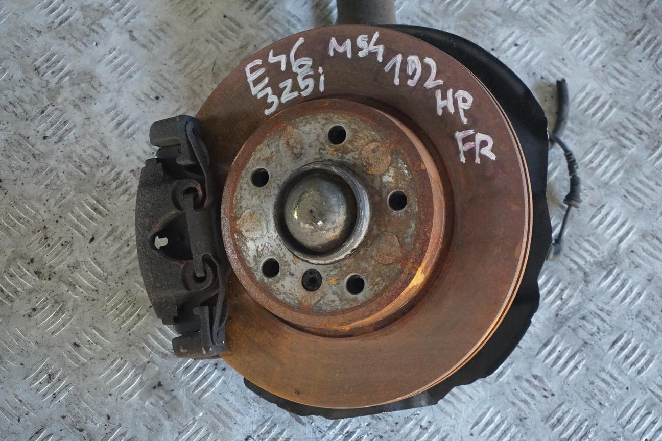 BMW 3 E46 325i M54 Sport Front Right O/S Suspension Leg Brake Disc Wheel Hub