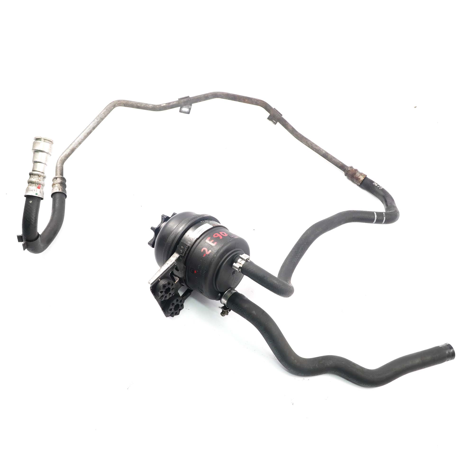 Power Steering Tank BMW E90 E91 E92 325d 330d Reservoir Return Line 1097164