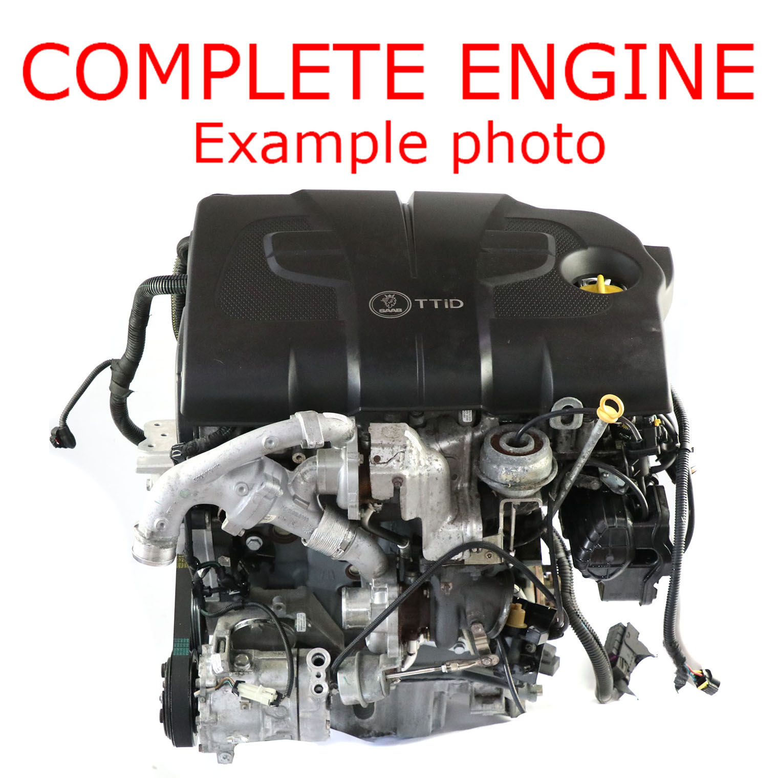 Saab 9-3 Cadillac BLS 1.9 D TTiD Bare Engine Z19DTR 180HP 69k miles, WARRANTY