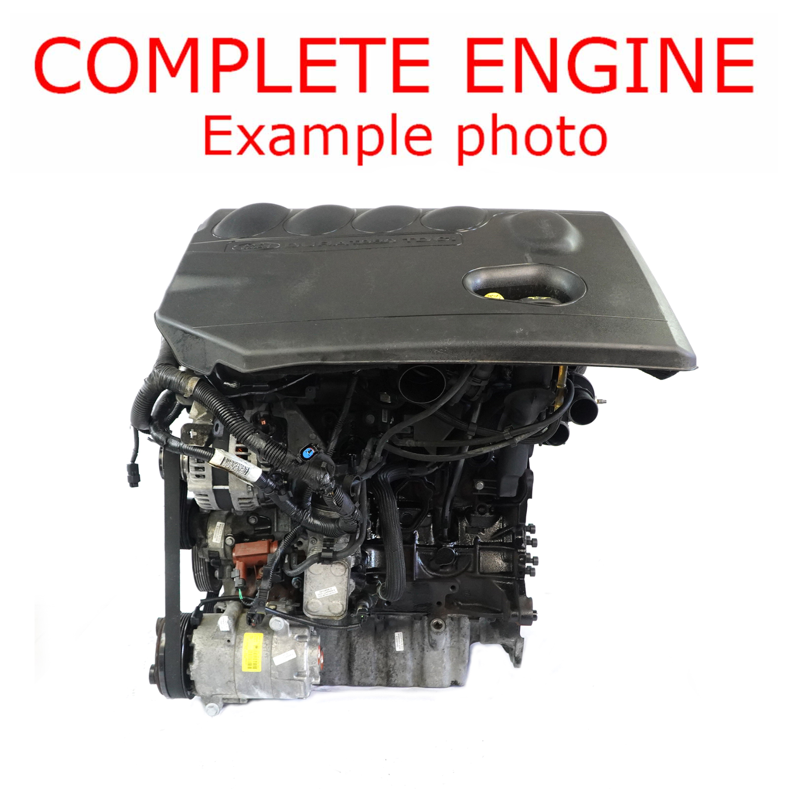 Ford Focus MK2 Mondeo MK4 2.0 TDCi Bare Engine DW10 Diesel 99k miles, WARRANTY