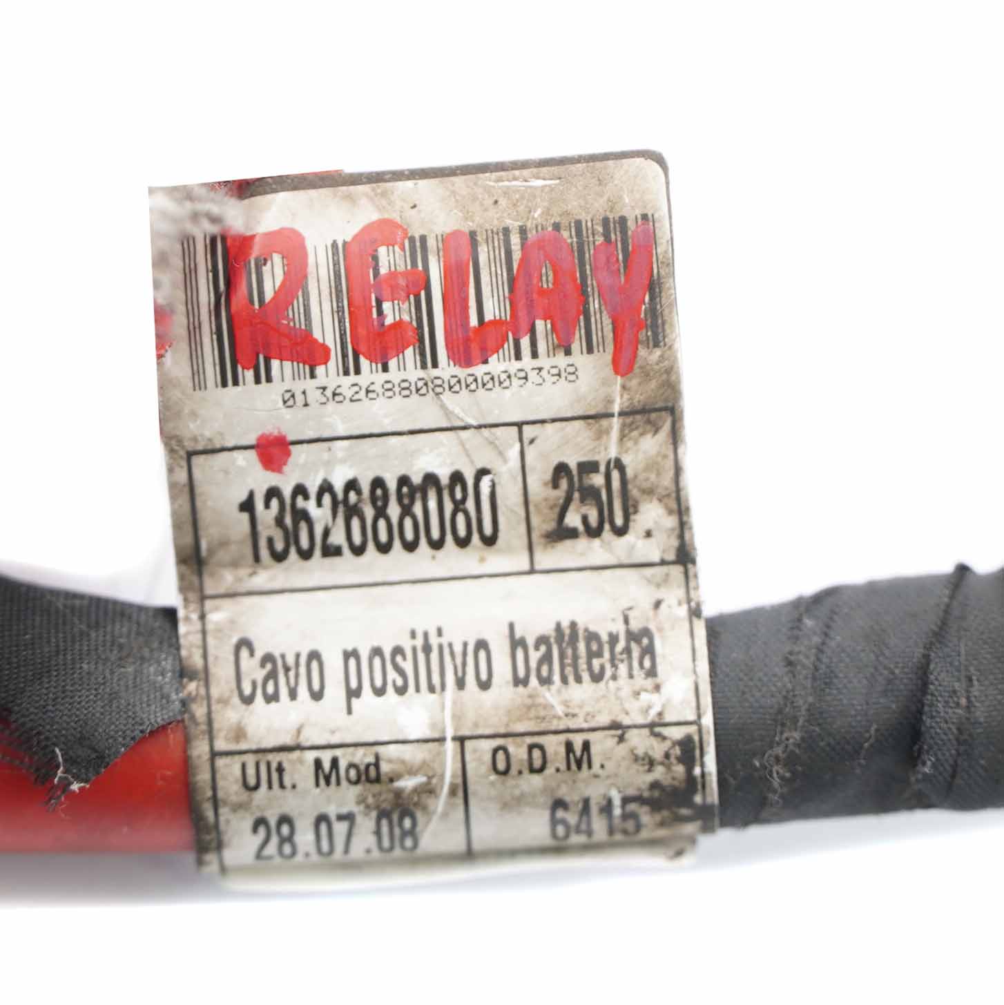 Batteriekabel Fiat Ducato Peugeot Boxer Positiv Kabelbaum 1362688080