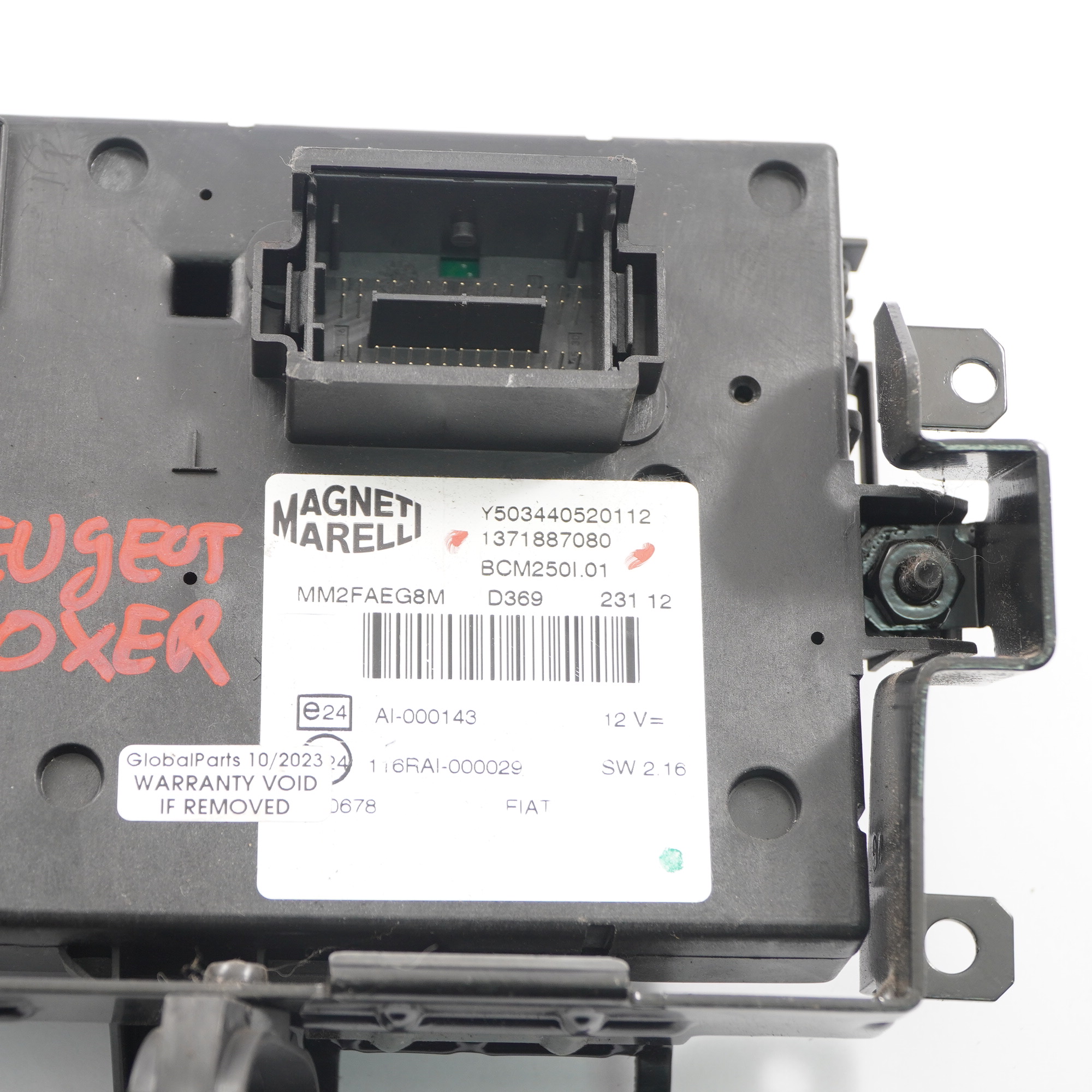 Peugeot Boxer Body Control Module Control Unit BCM Fuse Box 1371887080