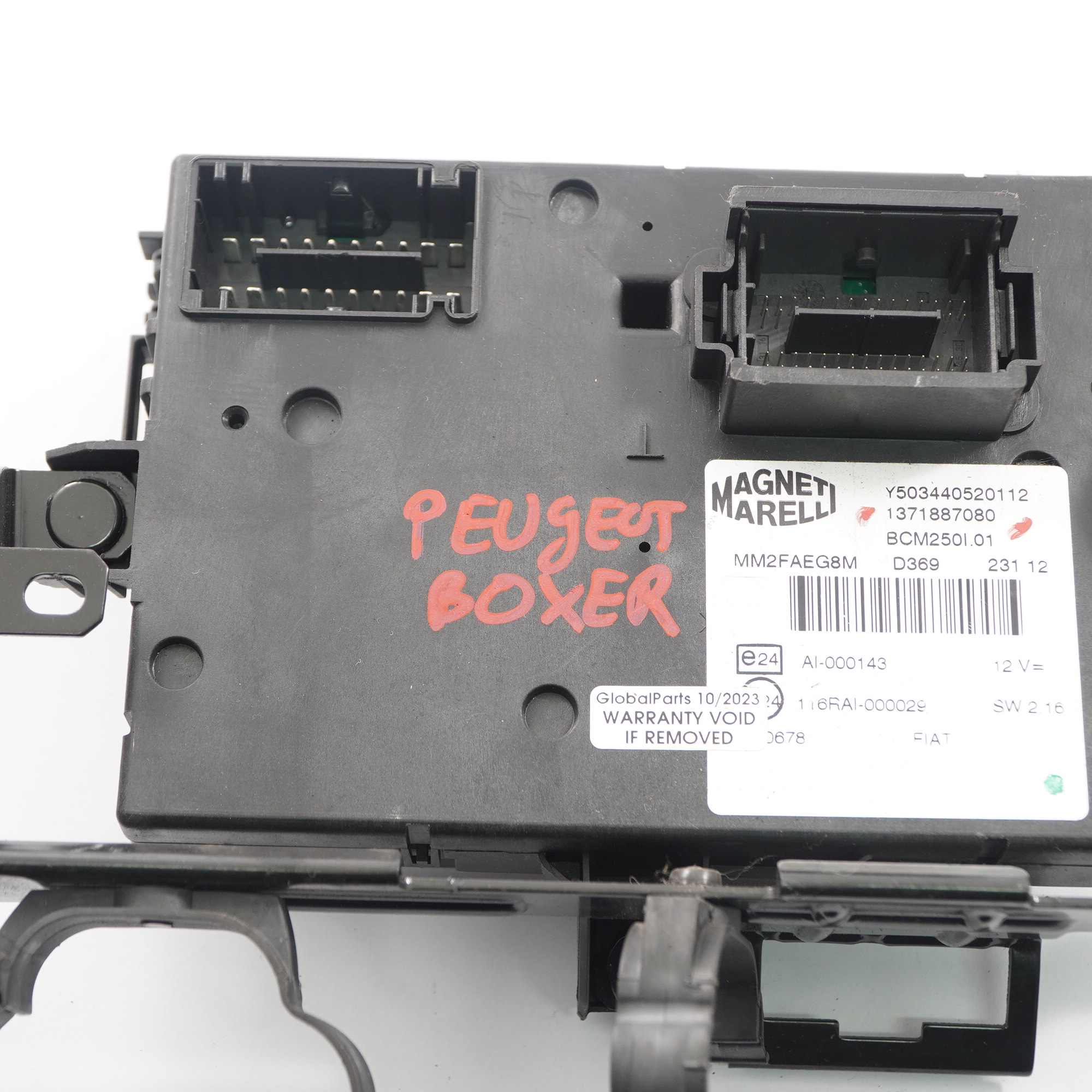 Peugeot Boxer Body Control Module Control Unit BCM Fuse Box 1371887080