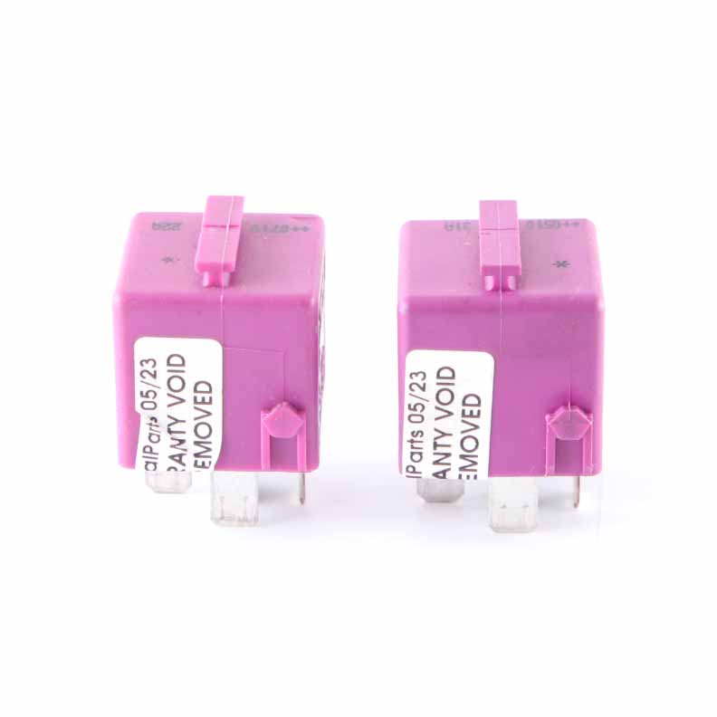 BMW E36 E38 E85 Mini R52 R57 2x Change-Over Contact Relay Violet Set 1388911