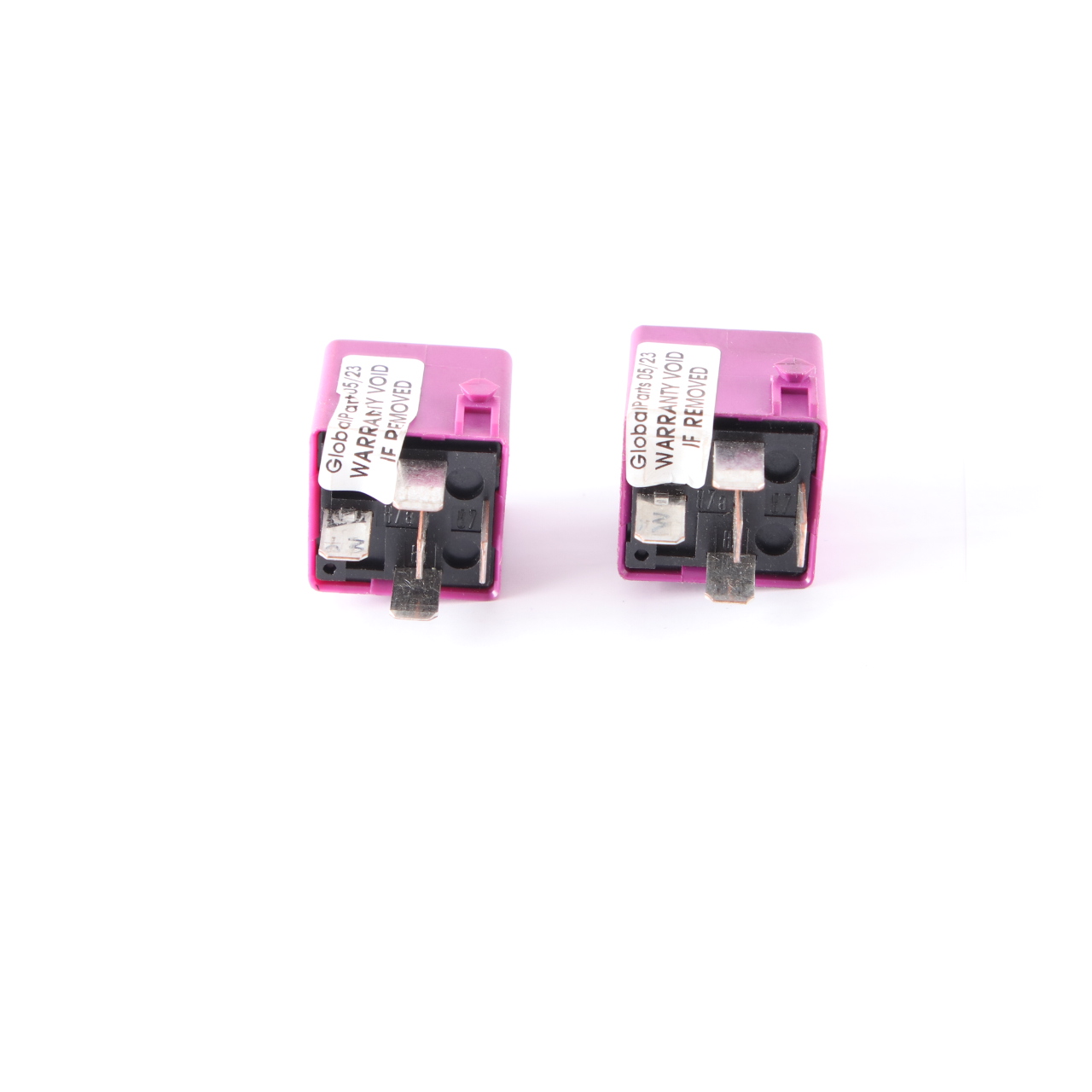 BMW E36 E38 E85 Mini R52 R57 2x Change-Over Contact Relay Violet Set 1388911