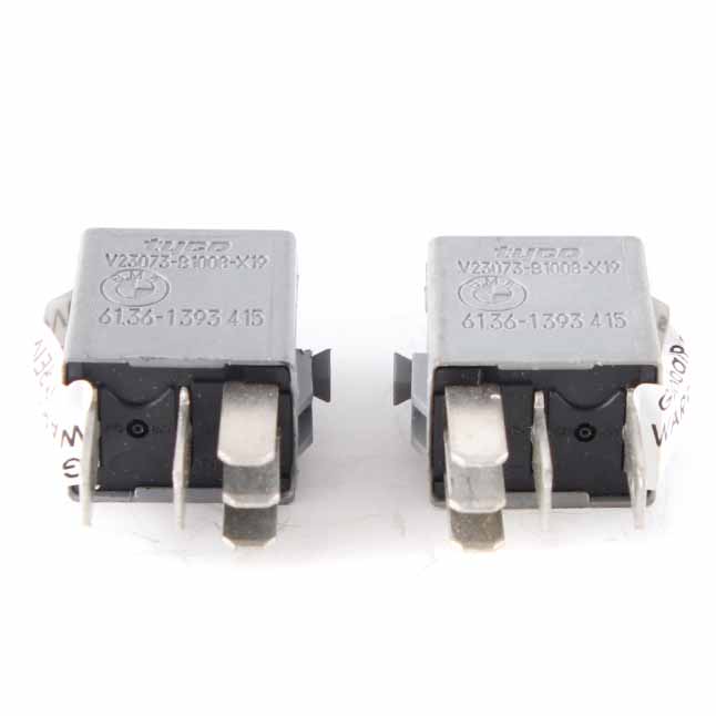 BMW E90 E91 F10 Mini R50 R52 Change Over Contact Relay Grey 5 Pins Set 1393415