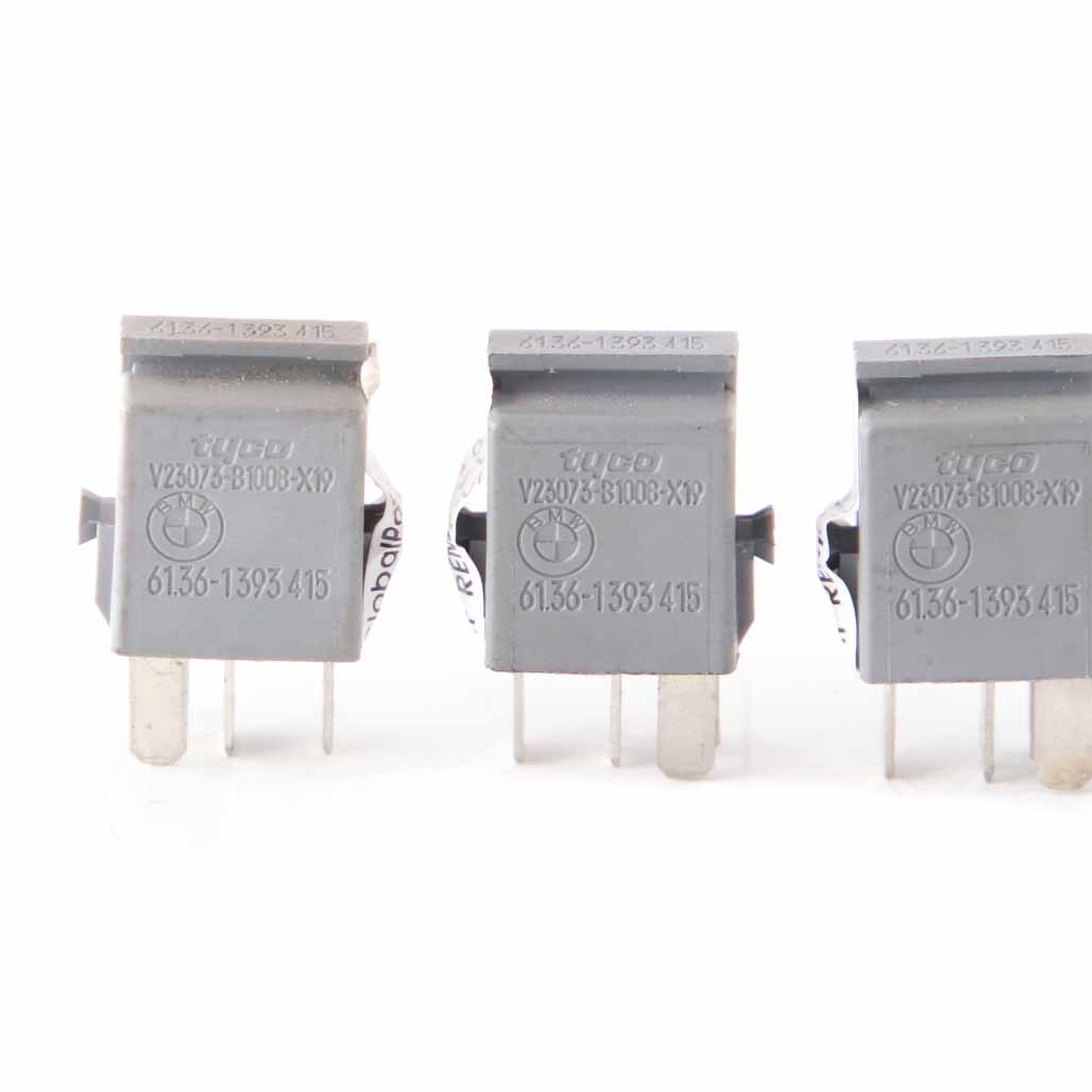 BMW E90 E91 F10 Mini R50 R52 Change Over Contact Relay Grey 5 Pins Set 1393415