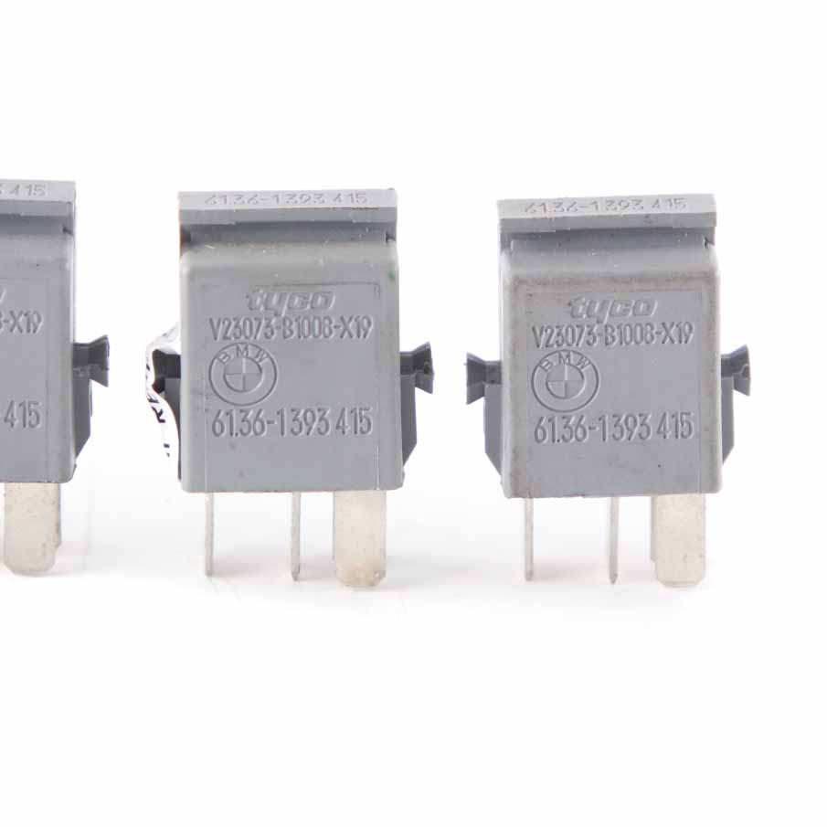 BMW E90 E91 F10 Mini R50 R52 Change Over Contact Relay Grey 5 Pins Set 1393415