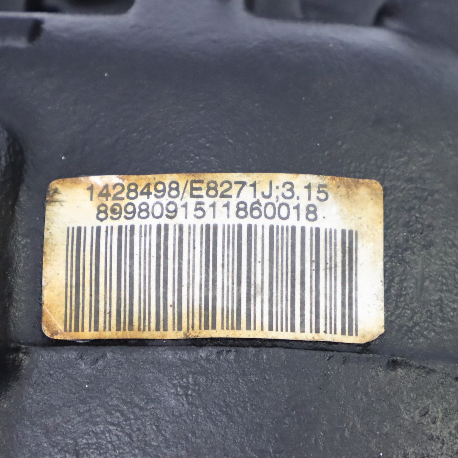 BMW E39 Rear Axle Differential Diff 3,15 Ratio 1428498 WARRANTY