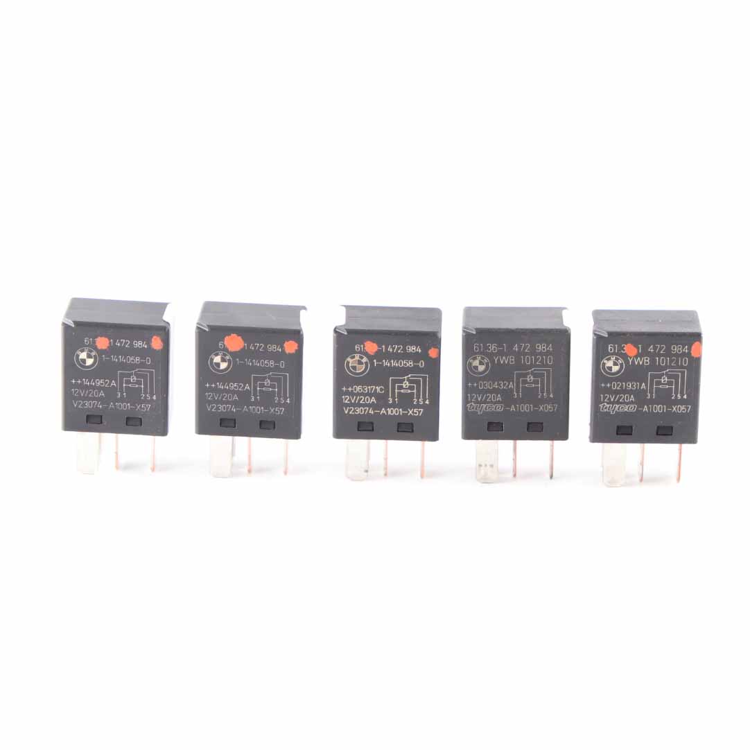 Mini R50 R52 R53 R55 R56 R57 R58 R59 R60 5-Pin Black Relay Wiper Set 1472984