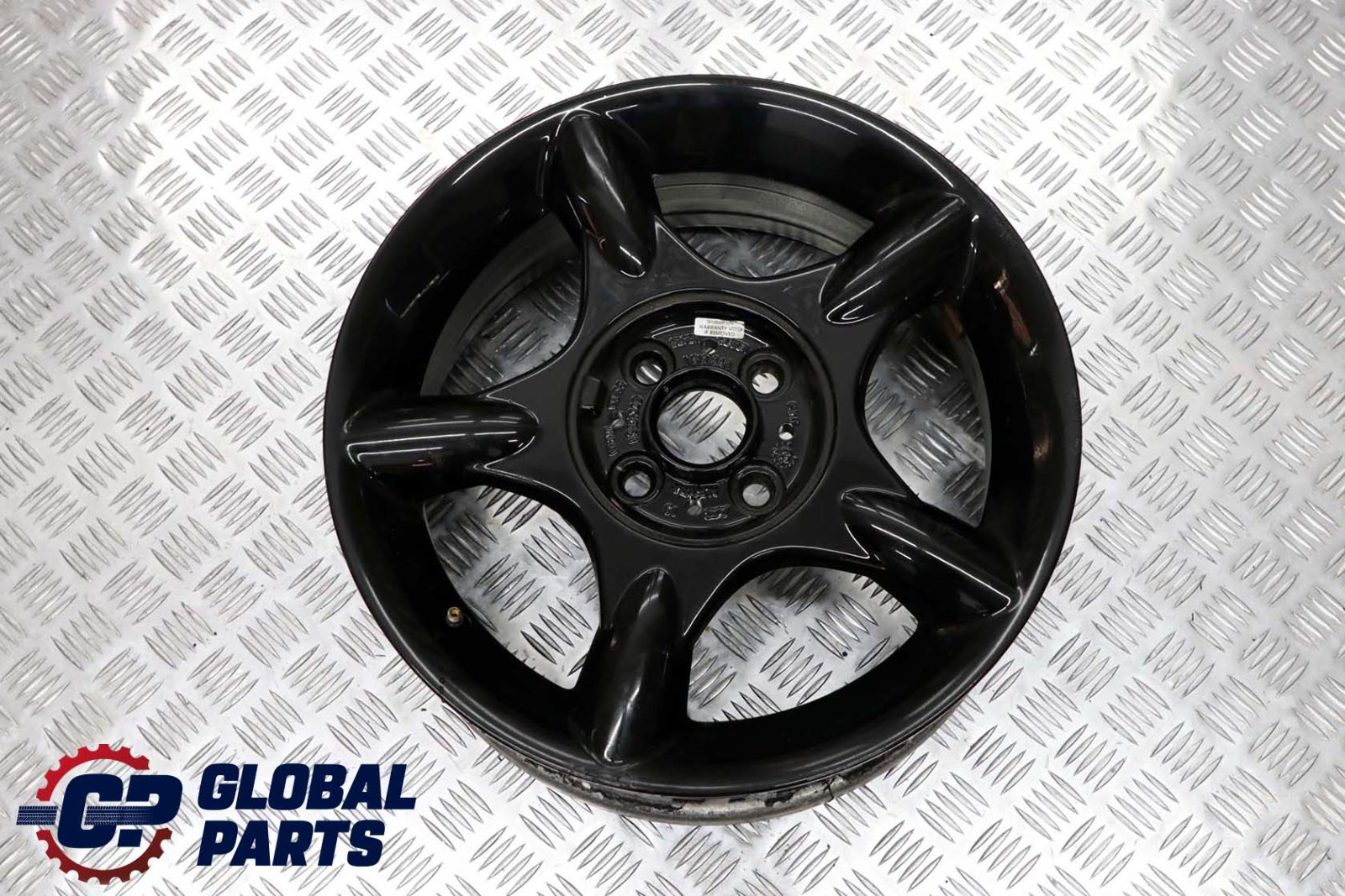 Mini Cooper One R50 R52 Black Wheel Alloy Rim 16 6,5J ET:48 5-spider spoke 83