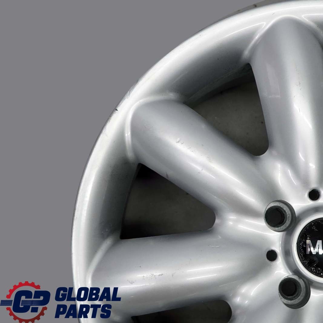 Mini Cooper R50 R53 R55 R56 R58 R57  Silber Alu Felge Felge 17" 7J Spoke 85 VIA