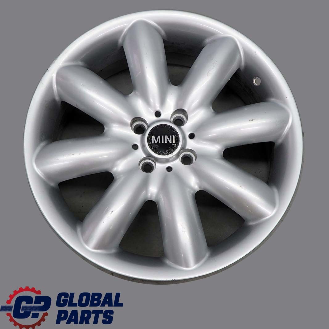 Mini Cooper R50 R53 R55 R56 R58 R57  Silber Alu Felge Felge 17" 7J Spoke 85 VIA