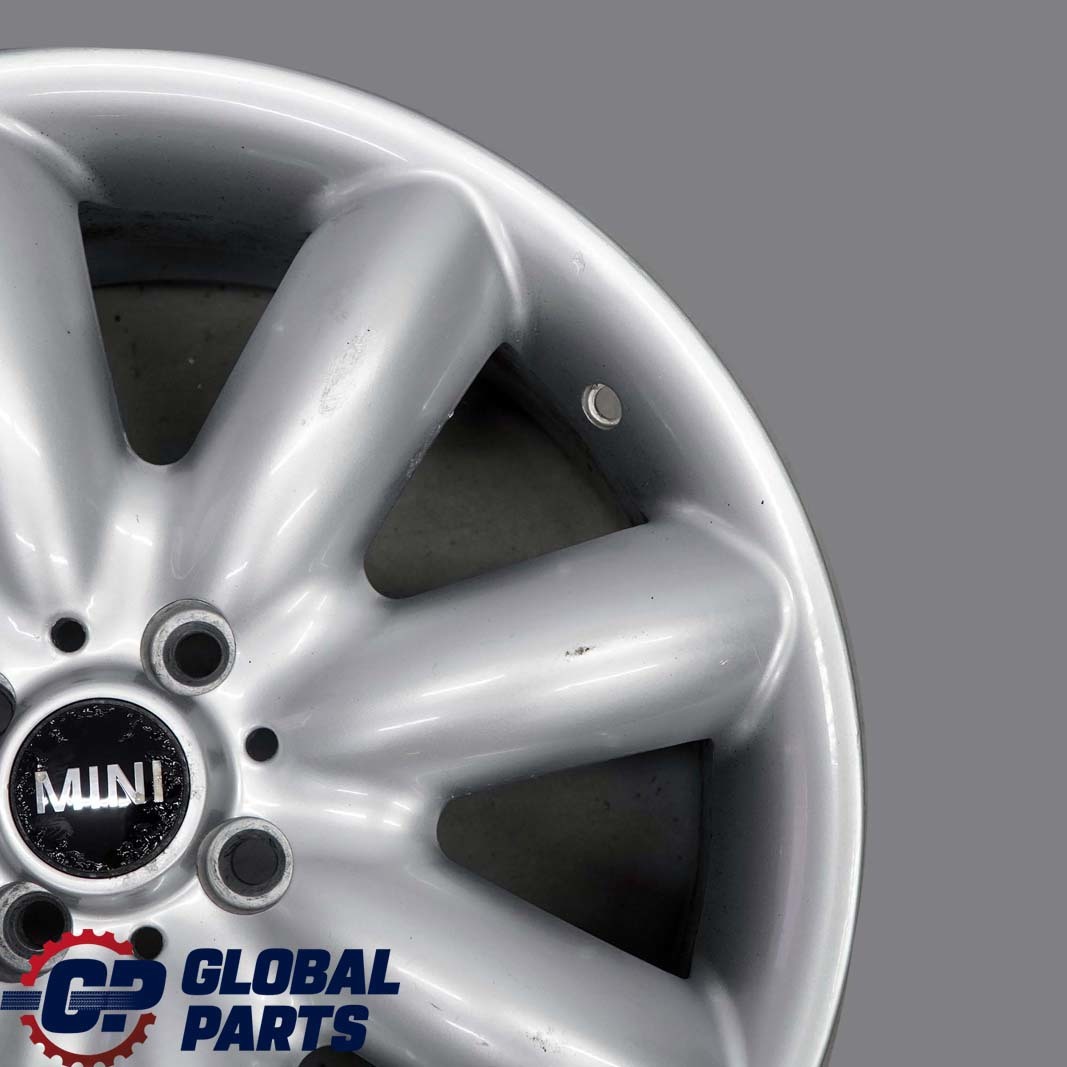 Mini Cooper R50 R53 R55 R56 R58 R57  Silber Alu Felge Felge 17" 7J Spoke 85 VIA