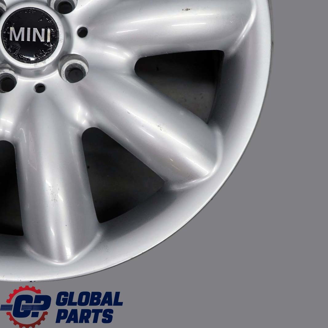 Mini Cooper R50 R53 R55 R56 R58 R57  Silber Alu Felge Felge 17" 7J Spoke 85 VIA