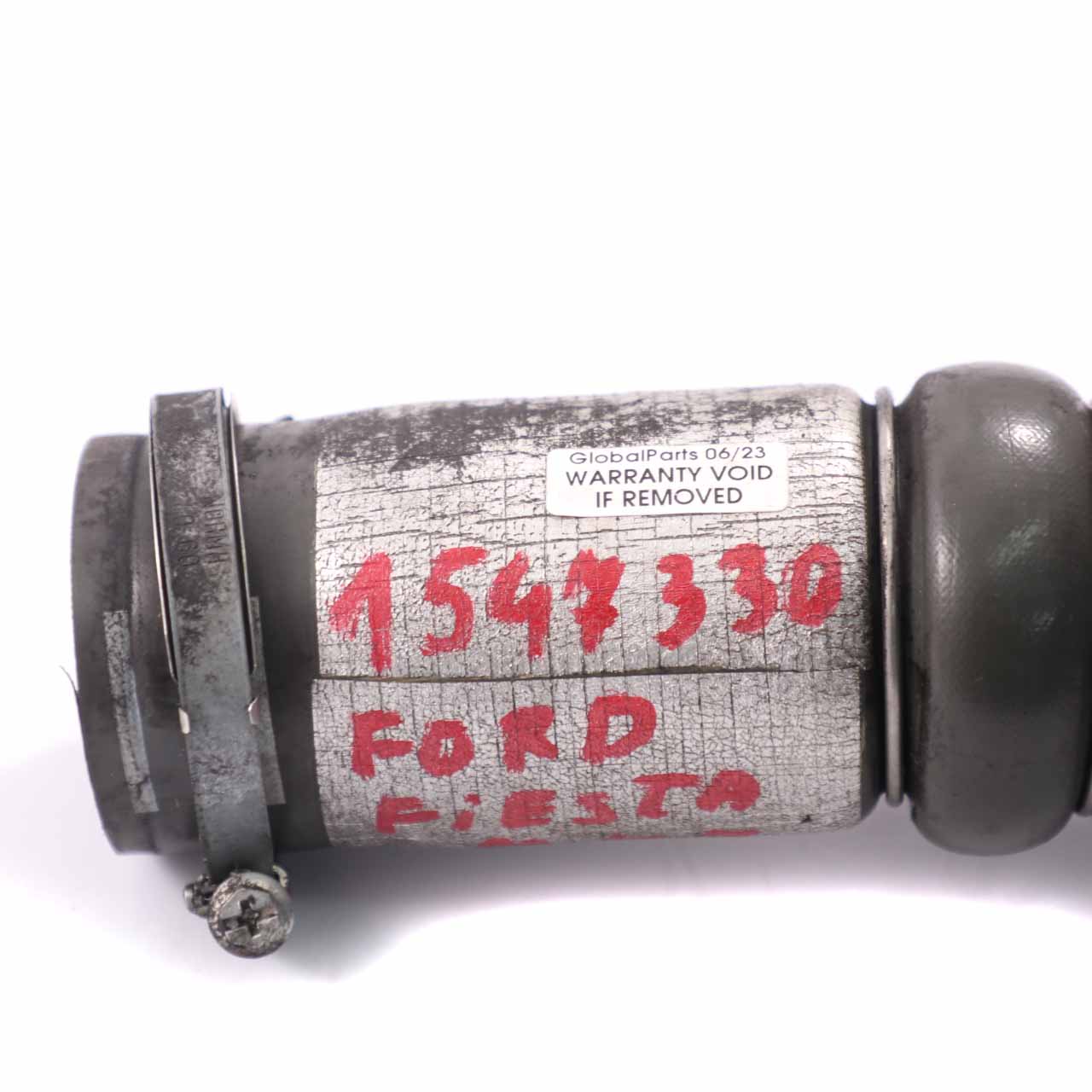 Ford Fiesta MK7 1.6 TDCI Turbo Ladeluft kühler Ansaugschlauch Rohr 1547330