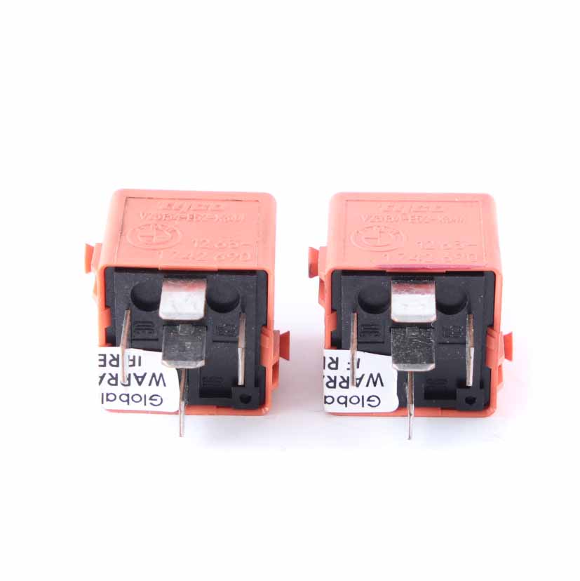 BMW E60 E81 E87 E90 E91 X3 E83 Relay Changer Make Contact Salmon Red Set 1742690