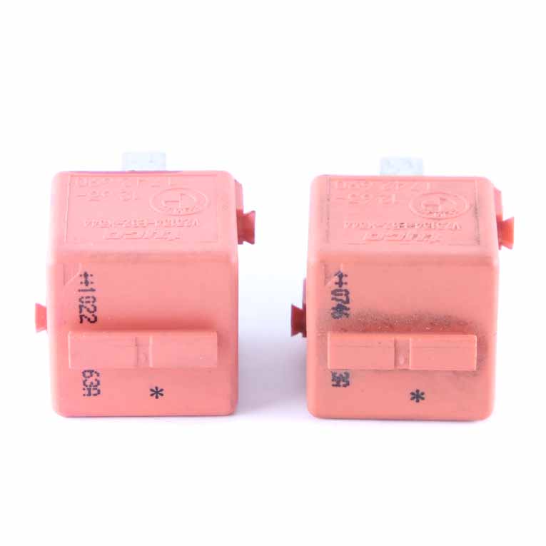 BMW E60 E81 E87 E90 E91 X3 E83 Relay Changer Make Contact Salmon Red Set 1742690